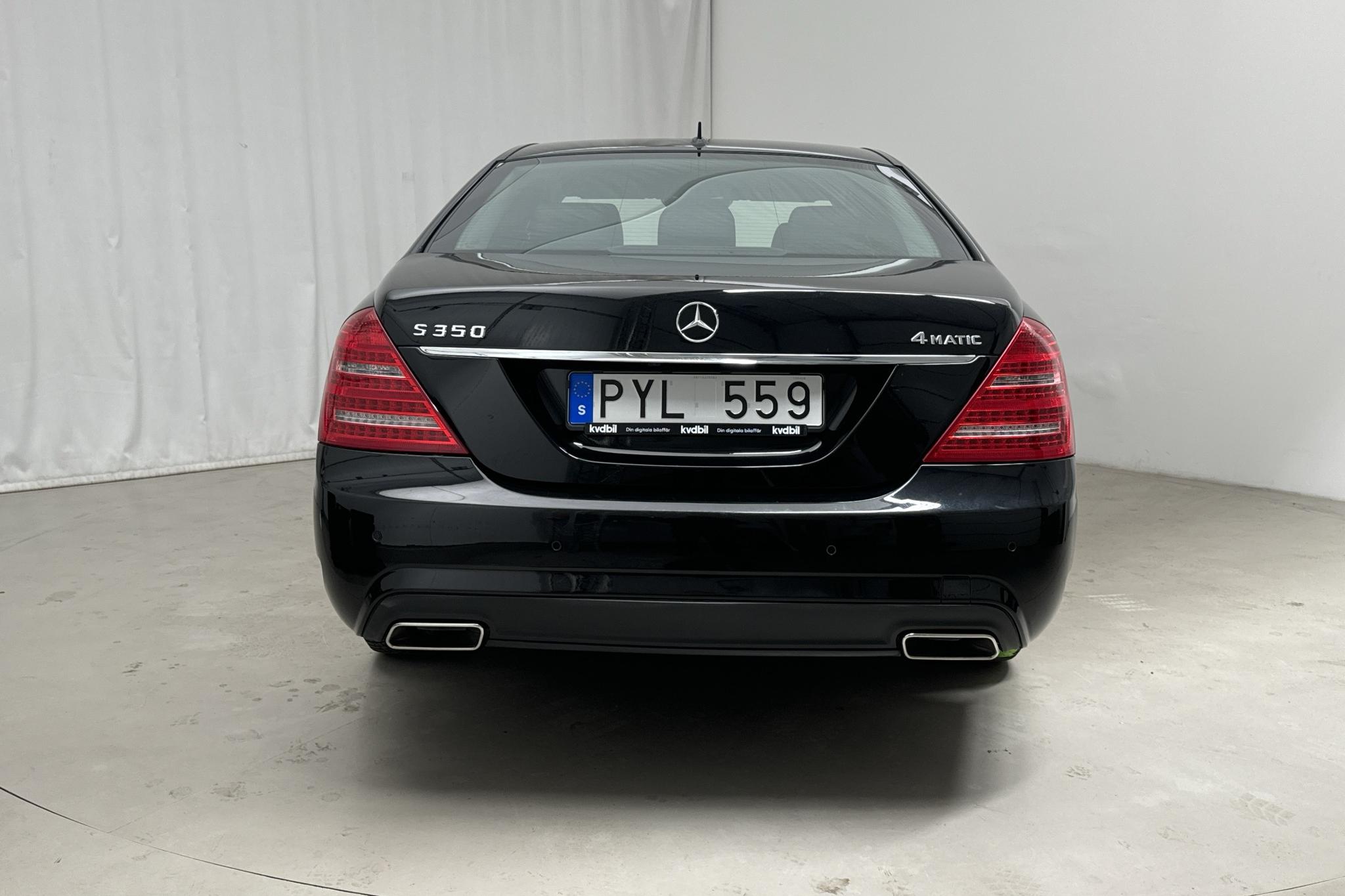 Mercedes S 350 4Matic W221 (272hk) - 112 530 km - Automaatne - must - 2010