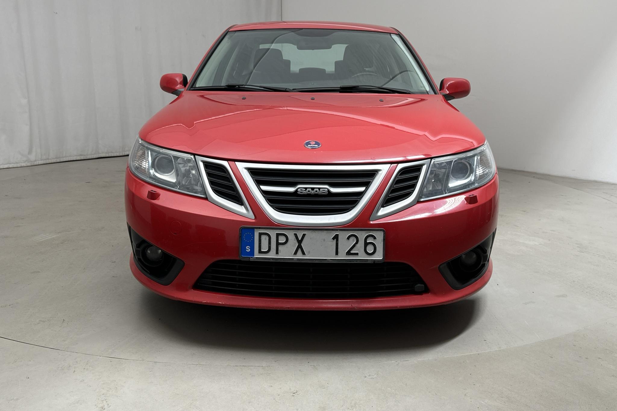 Saab 9-3 2.0 Biopower SportSedan (163hk) - 199 520 km - Automatyczna - czerwony - 2012