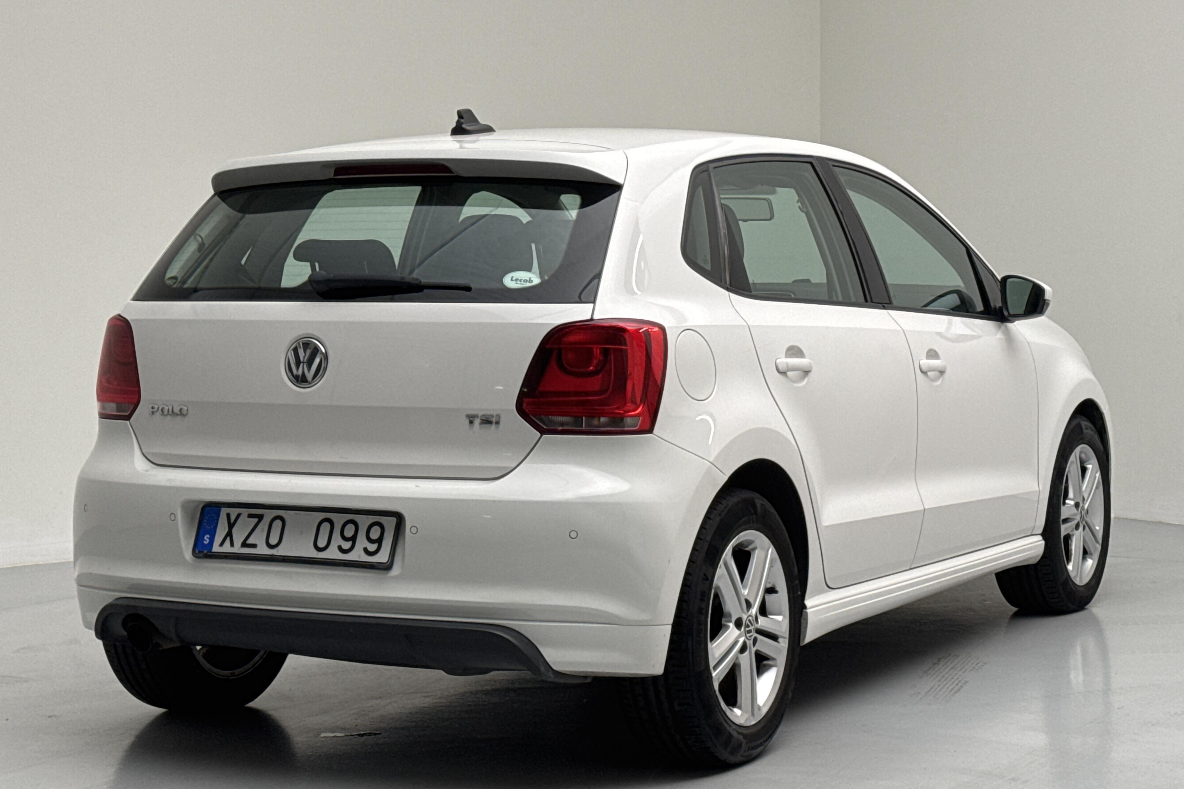 VW Polo 1.2 TSI 5dr (90hk) - 15 141 mil - Manuell - vit - 2014