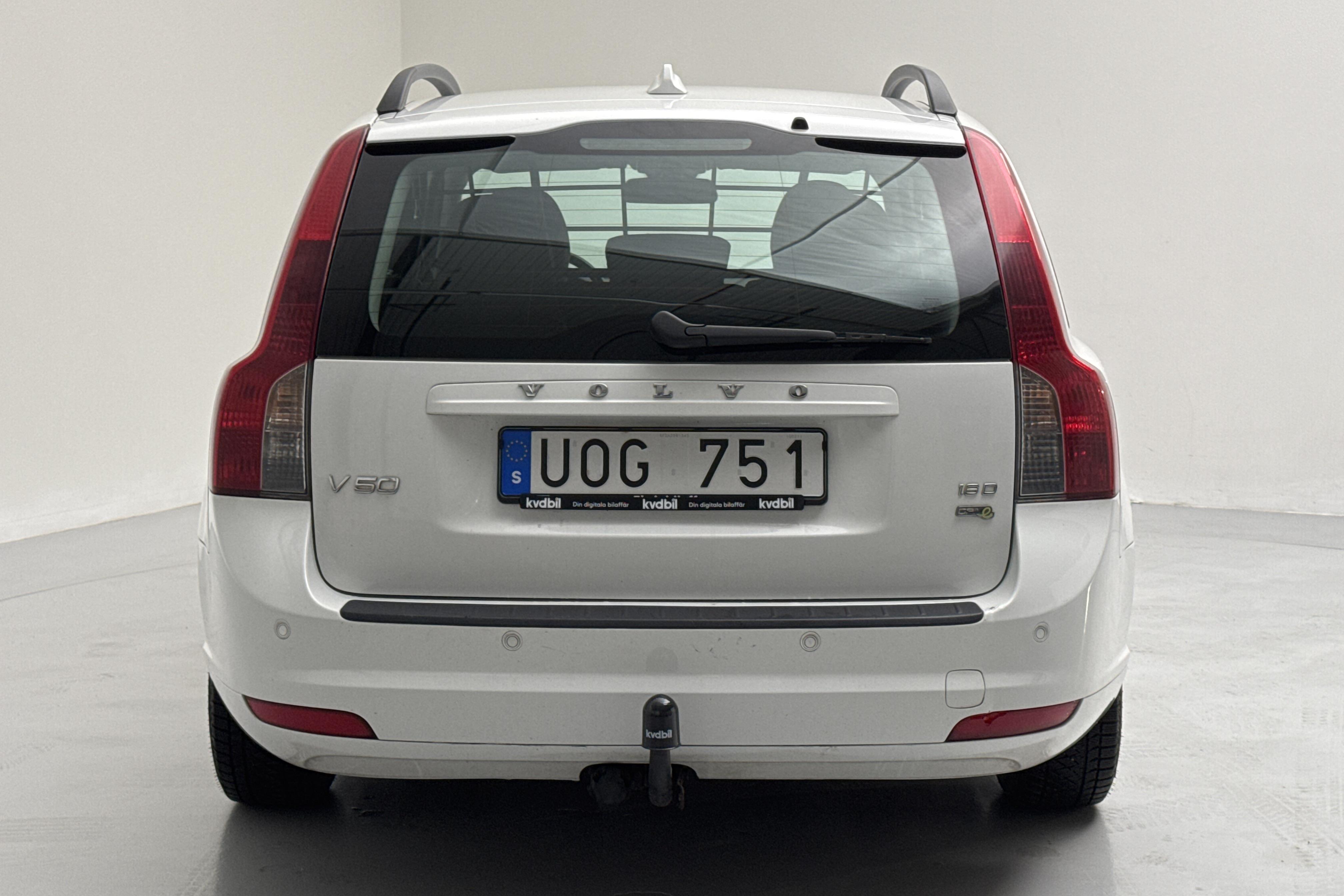 Volvo V50 1.6D DRIVe (109hk) - 202 160 km - Manual - white - 2010