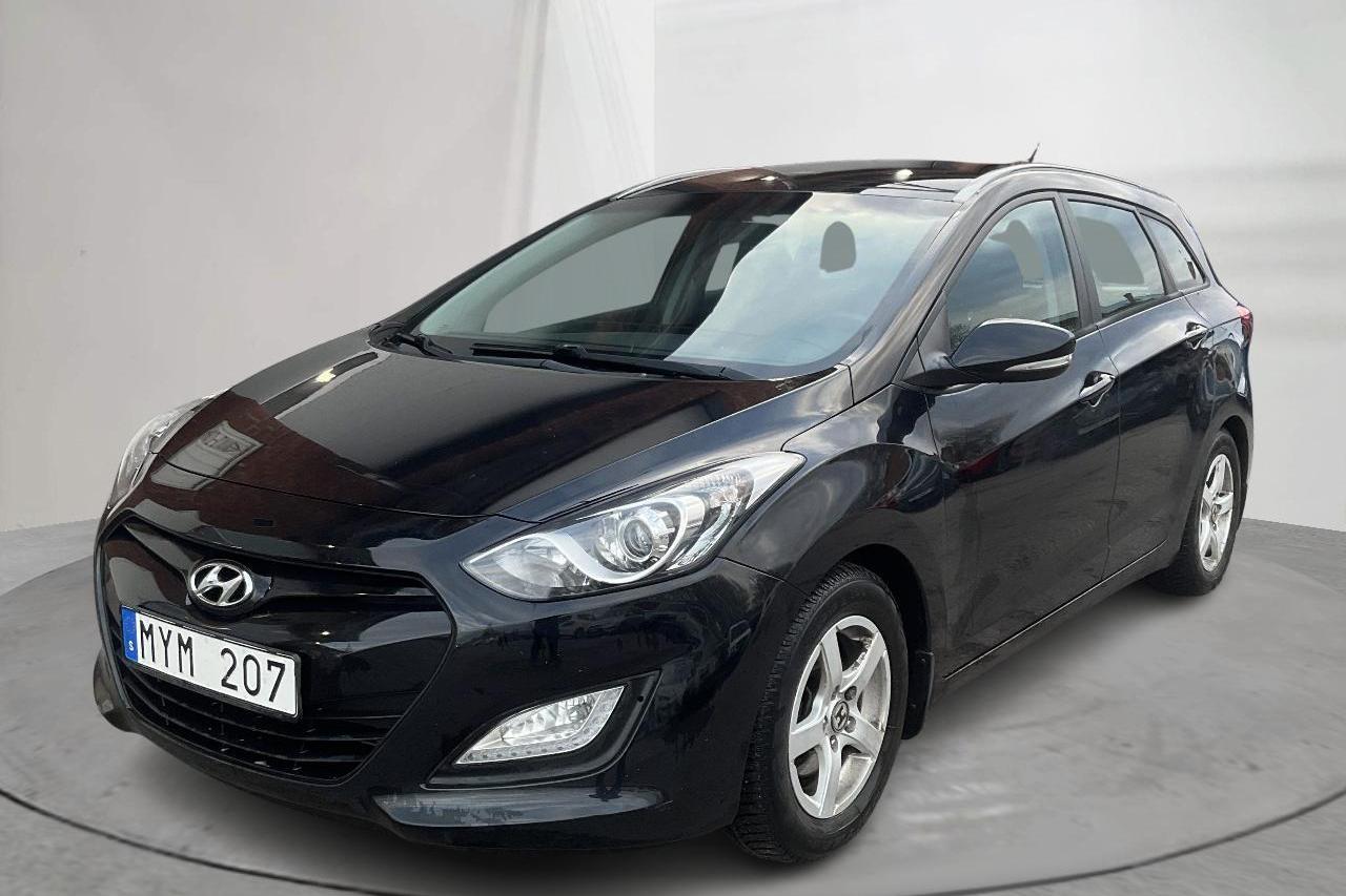 Hyundai i30 1.6 CRDi Kombi (110hk) - 158 590 km - Manualna - czarny - 2013