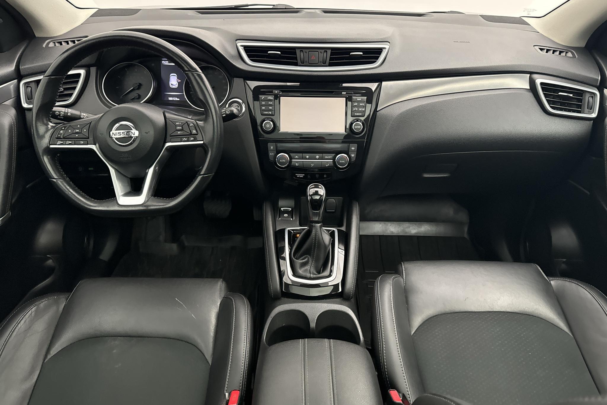 Nissan Qashqai 1.2 DIG-T (115hk) - 188 120 km - Automaattinen - harmaa - 2018