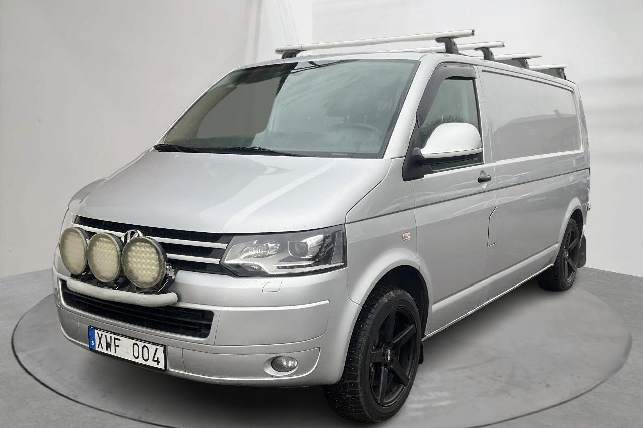 VW Transporter T5 2.0 TDI 4MOTION (180hk) - 282 860 km - Automatyczna - srebro - 2013