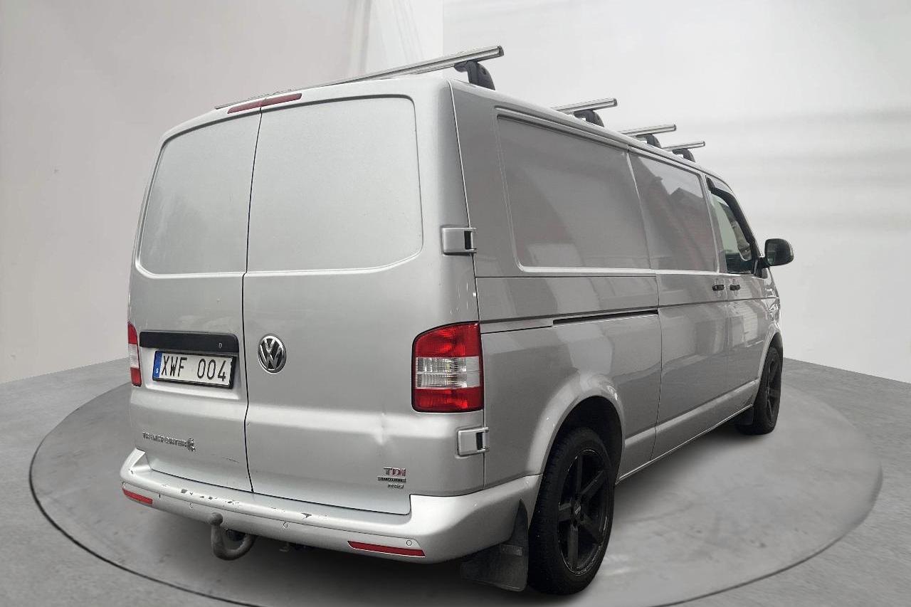 VW Transporter T5 2.0 TDI 4MOTION (180hk) - 282 860 km - Automatyczna - srebro - 2013