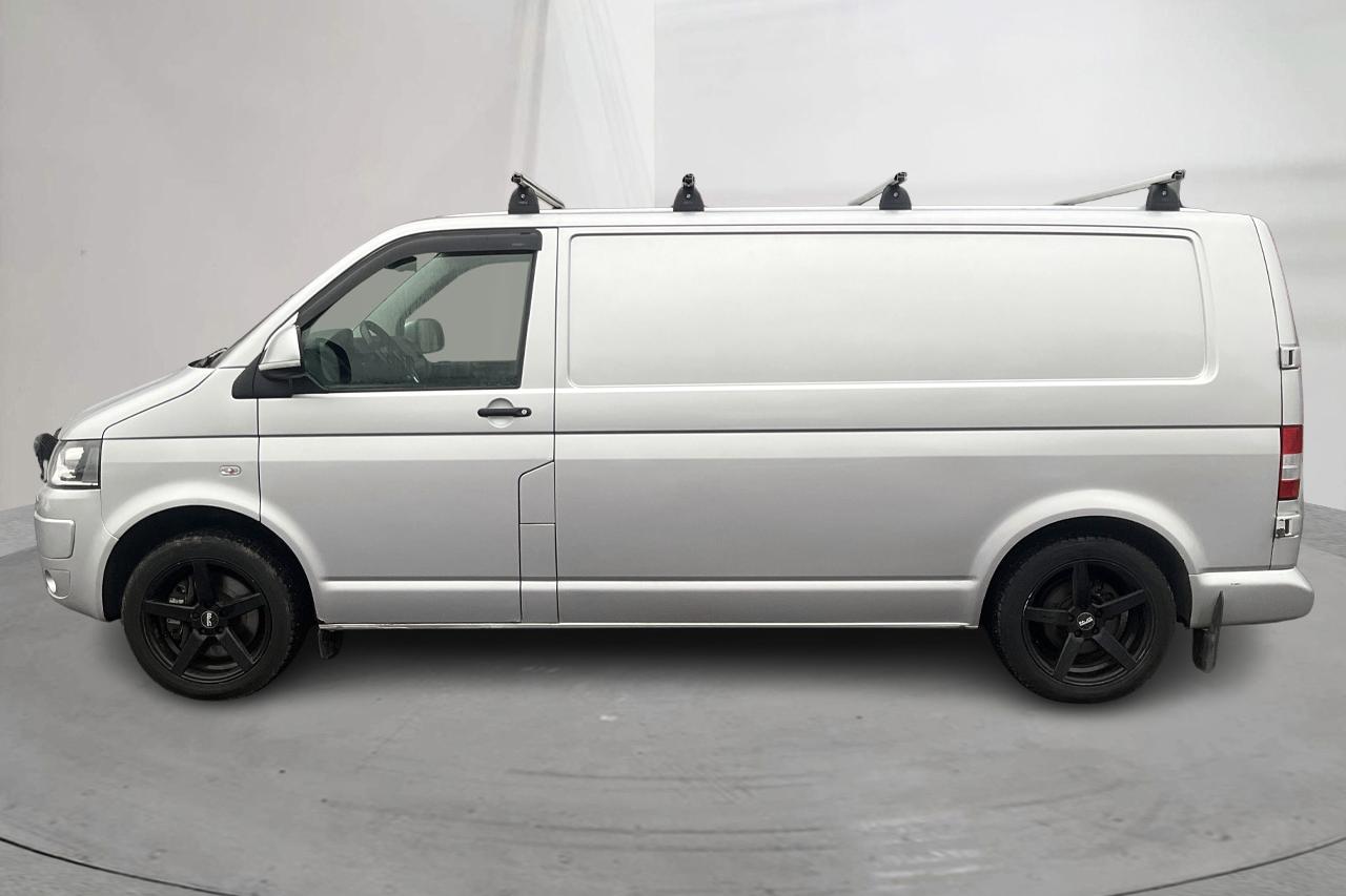 VW Transporter T5 2.0 TDI 4MOTION (180hk) - 282 860 km - Automatyczna - srebro - 2013