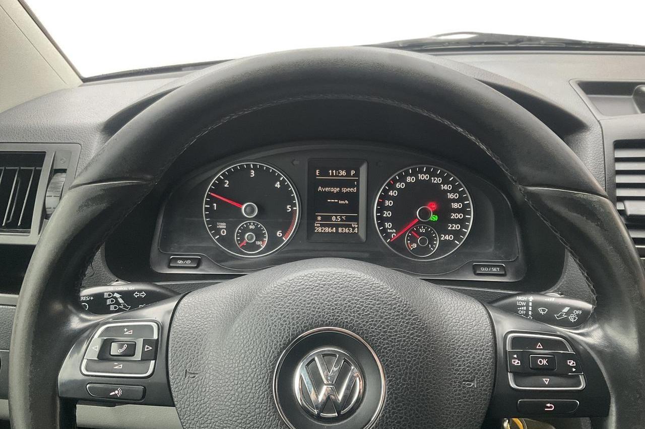 VW Transporter T5 2.0 TDI 4MOTION (180hk) - 282 860 km - Automatyczna - srebro - 2013