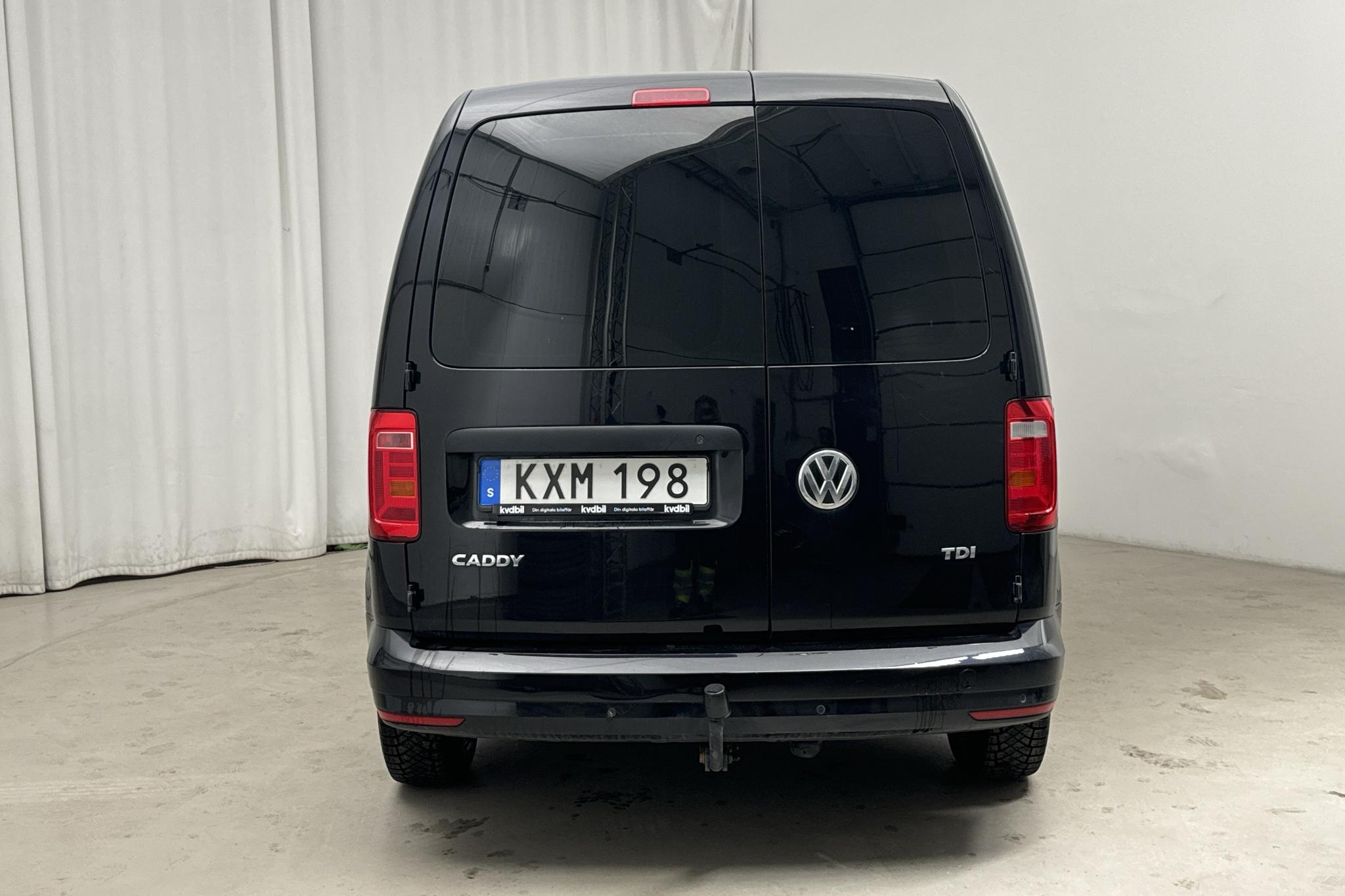 VW Caddy 2.0 TDI Skåp (102hk) - 10 244 mil - Automat - svart - 2017