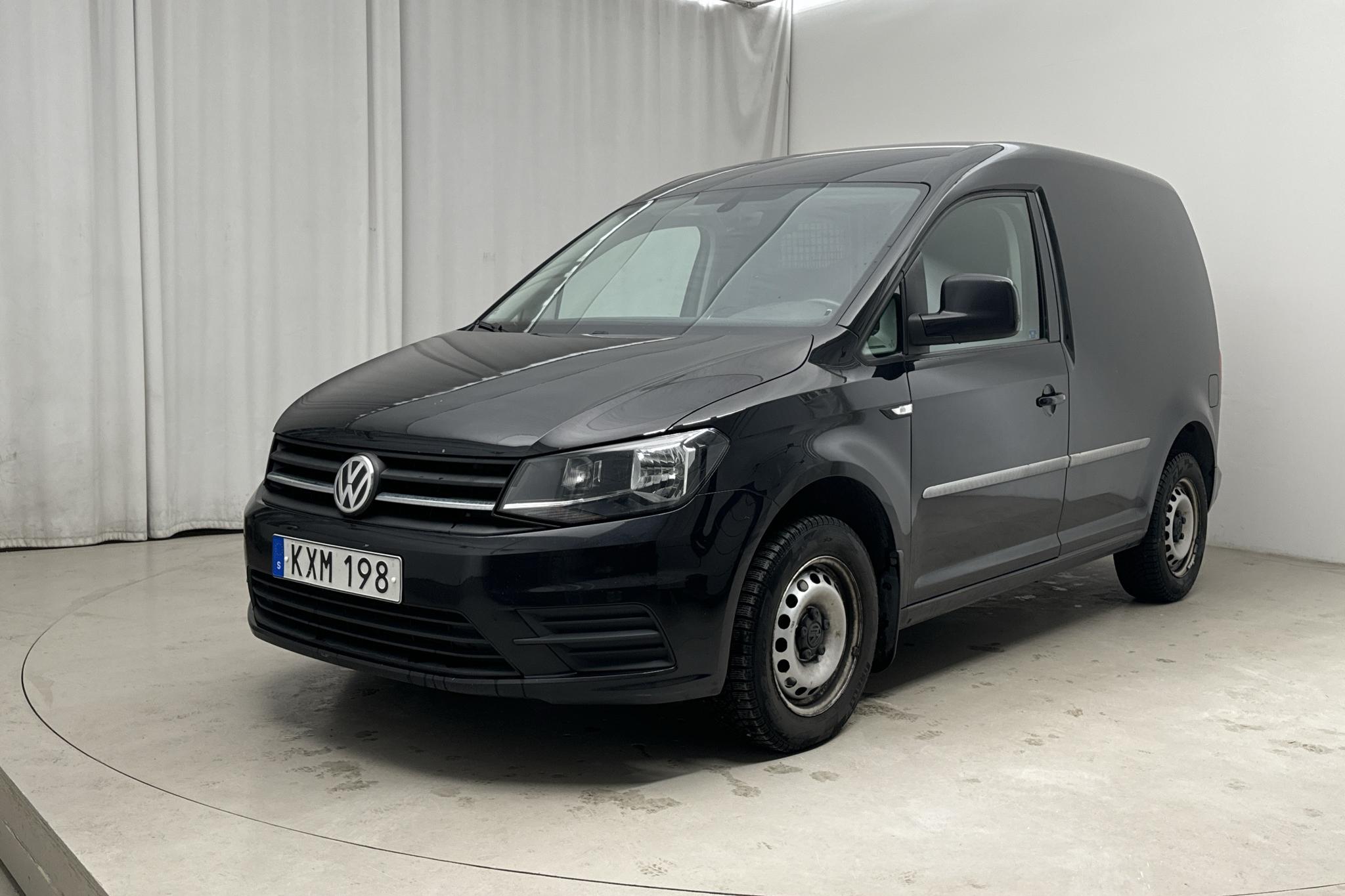 VW Caddy 2.0 TDI Skåp (102hk) - 10 244 mil - Automat - svart - 2017