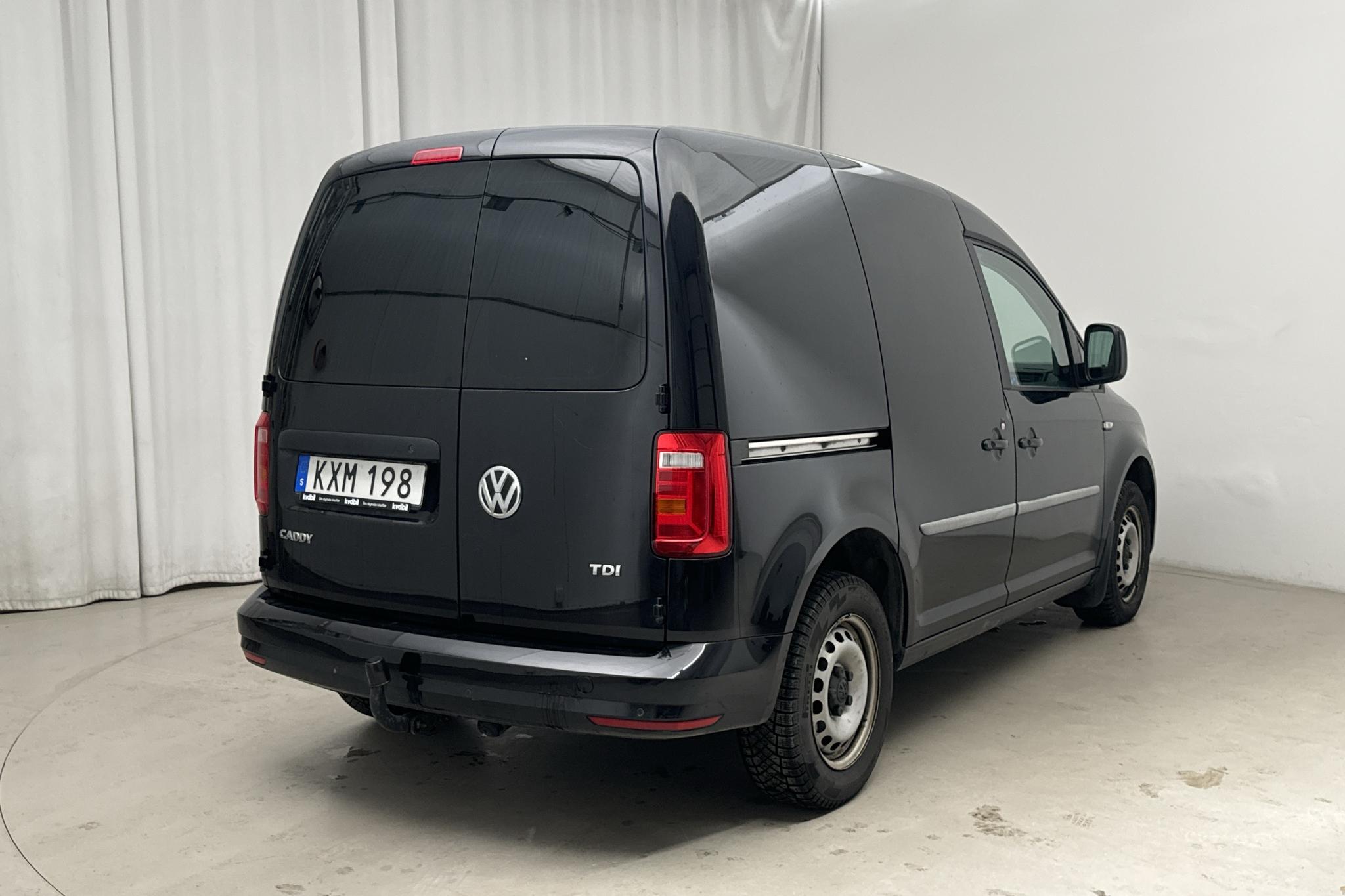 VW Caddy 2.0 TDI Skåp (102hk) - 10 244 mil - Automat - svart - 2017