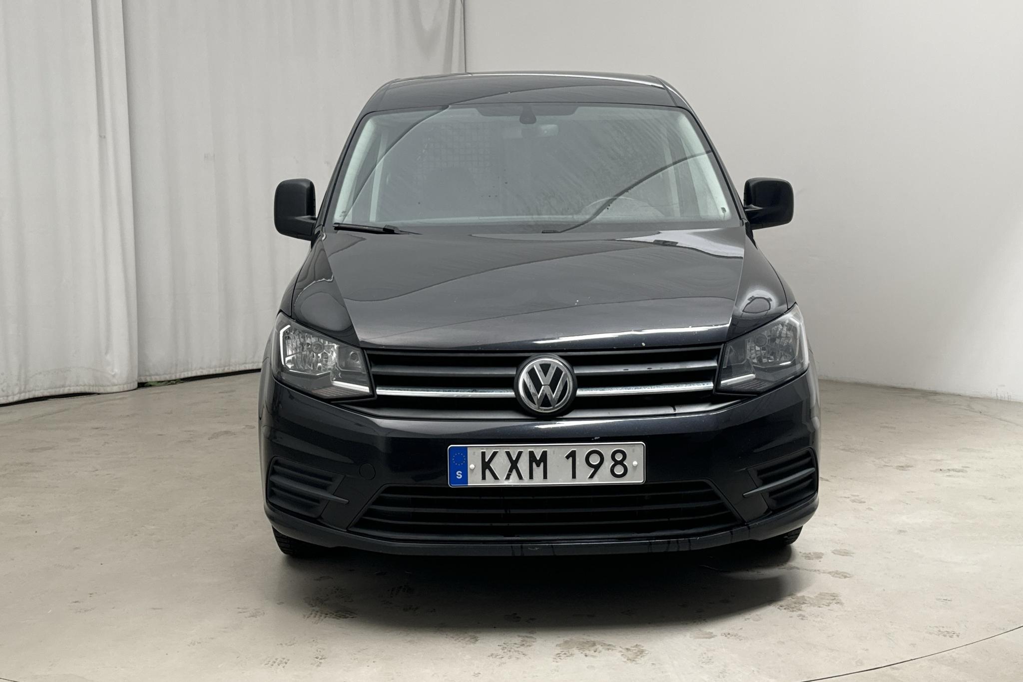 VW Caddy 2.0 TDI Skåp (102hk) - 10 244 mil - Automat - svart - 2017