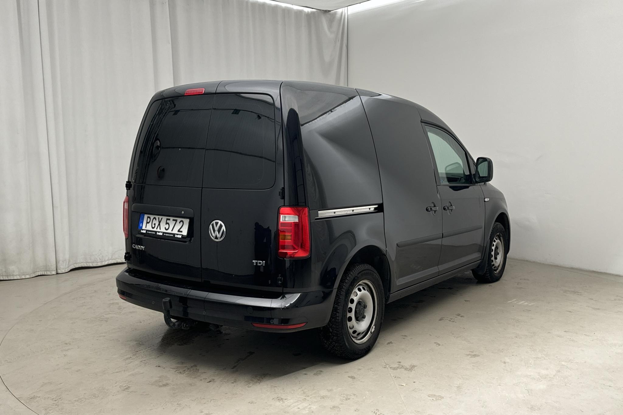 VW Caddy 2.0 TDI Skåp (102hk) - 8 975 mil - Automat - svart - 2017