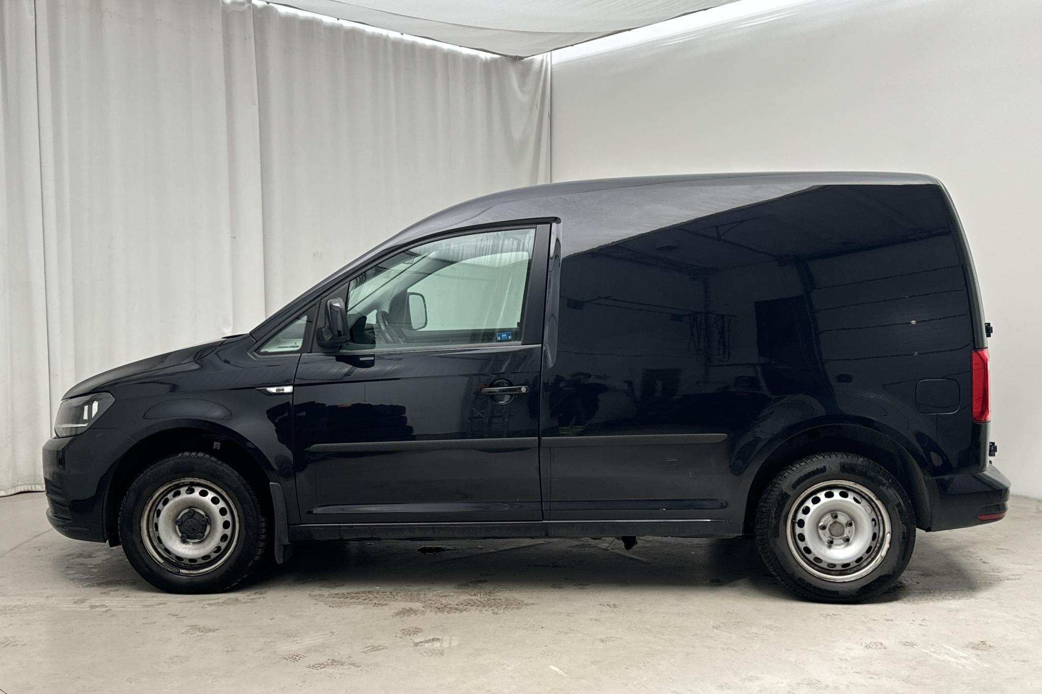 VW Caddy 2.0 TDI Skåp (102hk) - 8 975 mil - Automat - svart - 2017