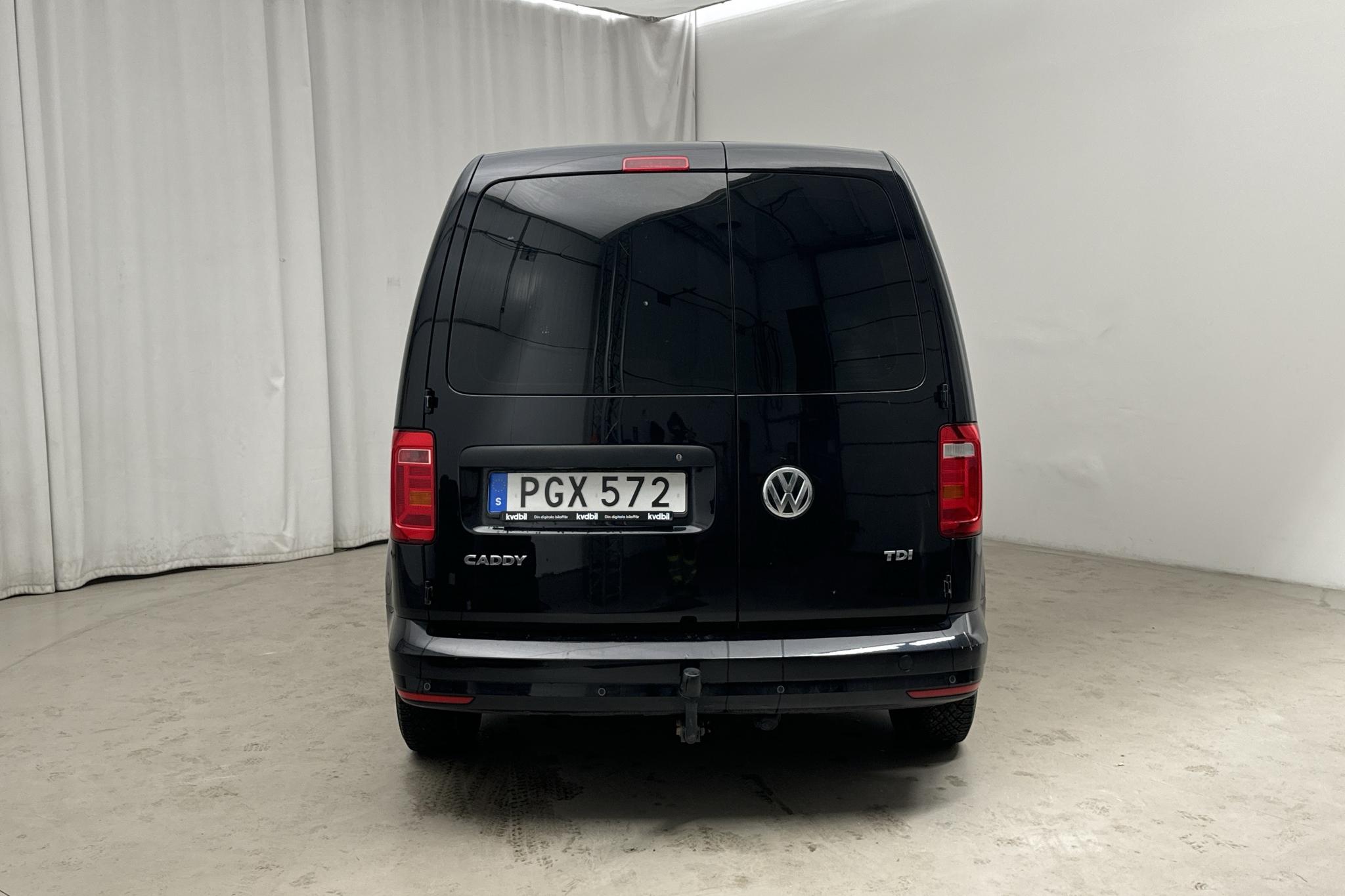 VW Caddy 2.0 TDI Skåp (102hk) - 8 975 mil - Automat - svart - 2017