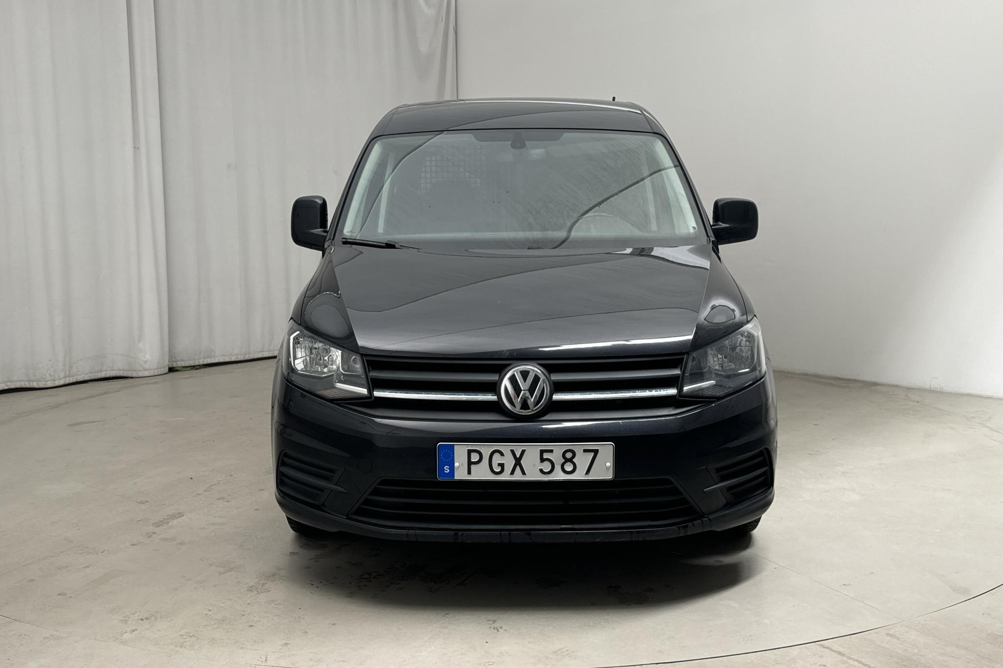 VW Caddy 2.0 TDI Skåp (102hk) - 13 912 mil - Automat - svart - 2017