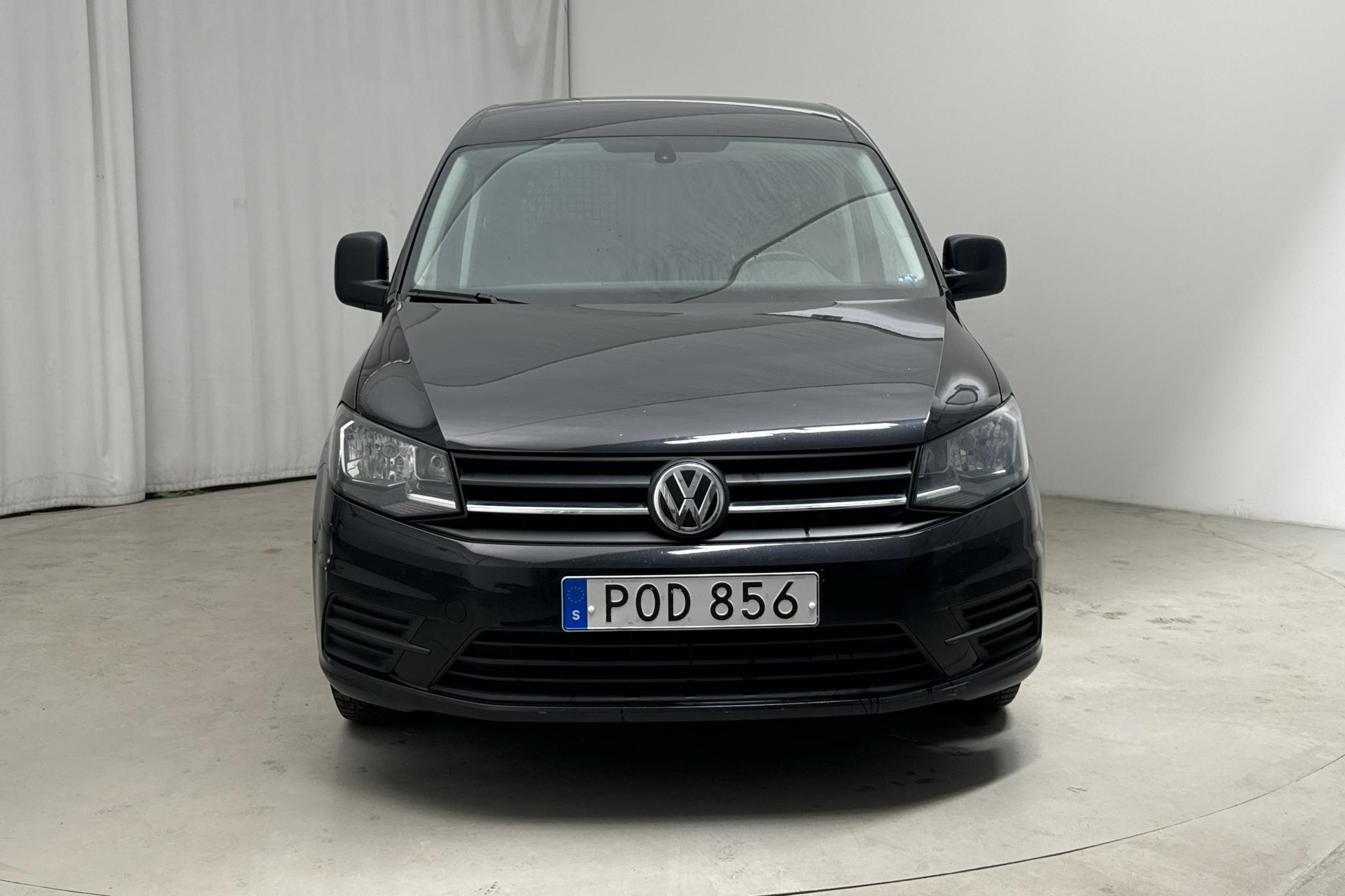 VW Caddy 2.0 TDI Skåp (102hk) - 136 480 km - Automaattinen - musta - 2018