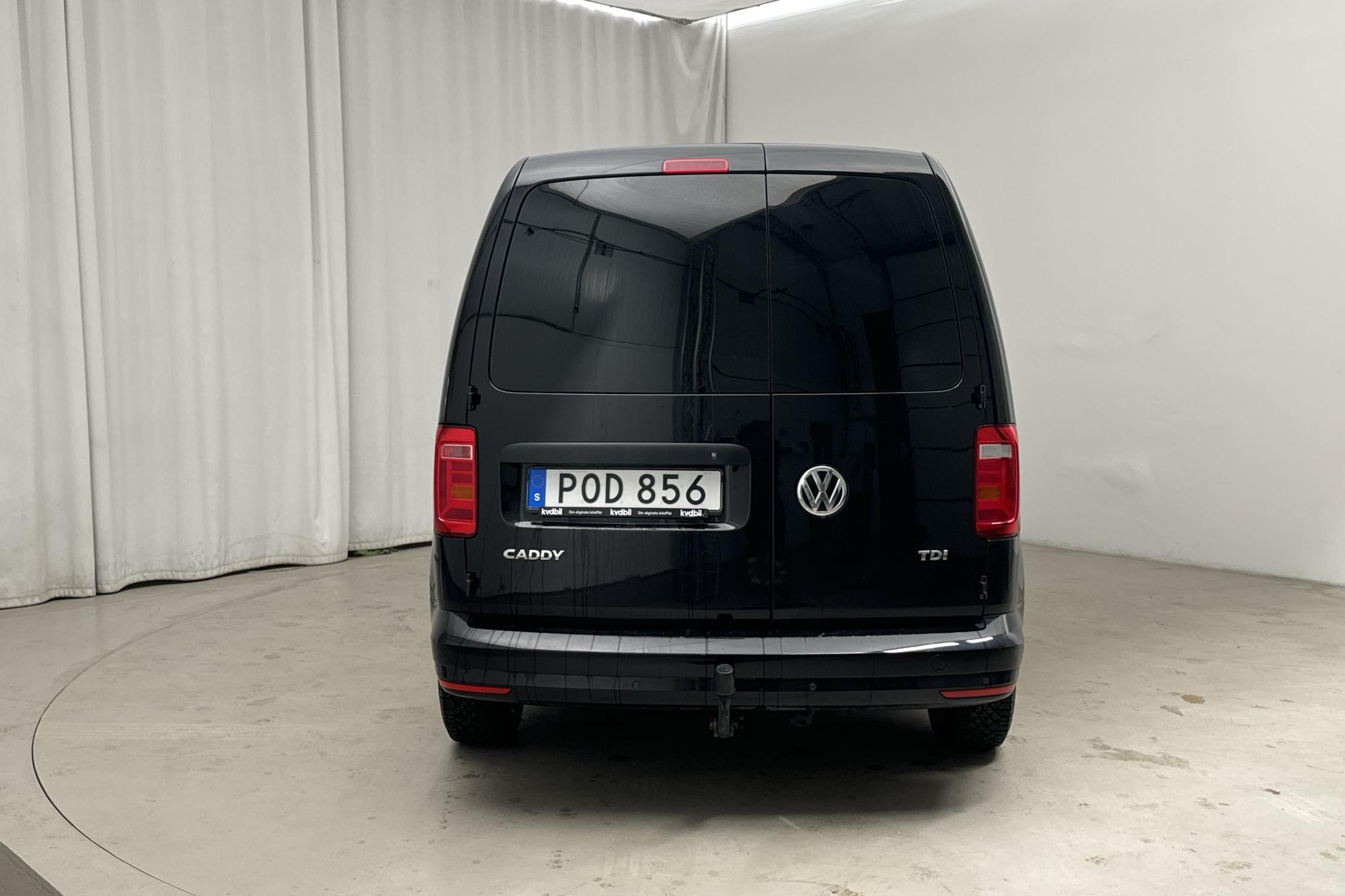 VW Caddy 2.0 TDI Skåp (102hk) - 136 480 km - Automaattinen - musta - 2018