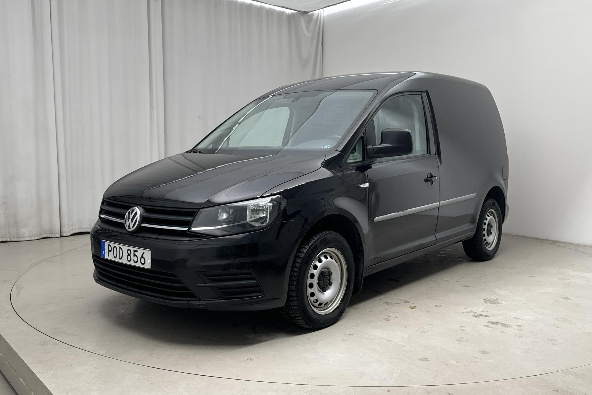 VW Caddy 2.0 TDI Skåp (102hk) - 136 480 km - Automaattinen - musta - 2018