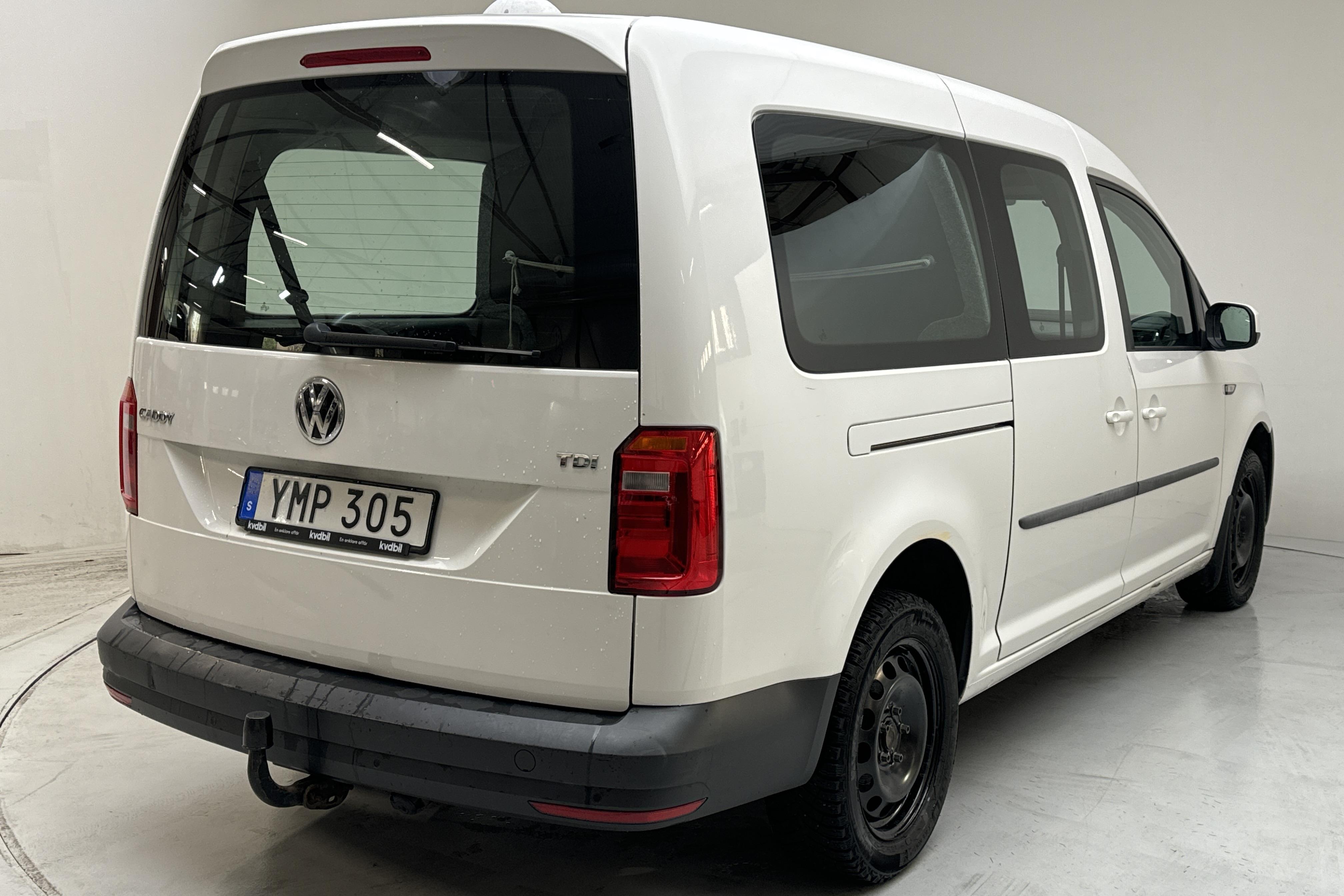 VW Caddy Maxi Life 2.0 TDI (102hk) - 8 883 mil - Manuell - vit - 2017