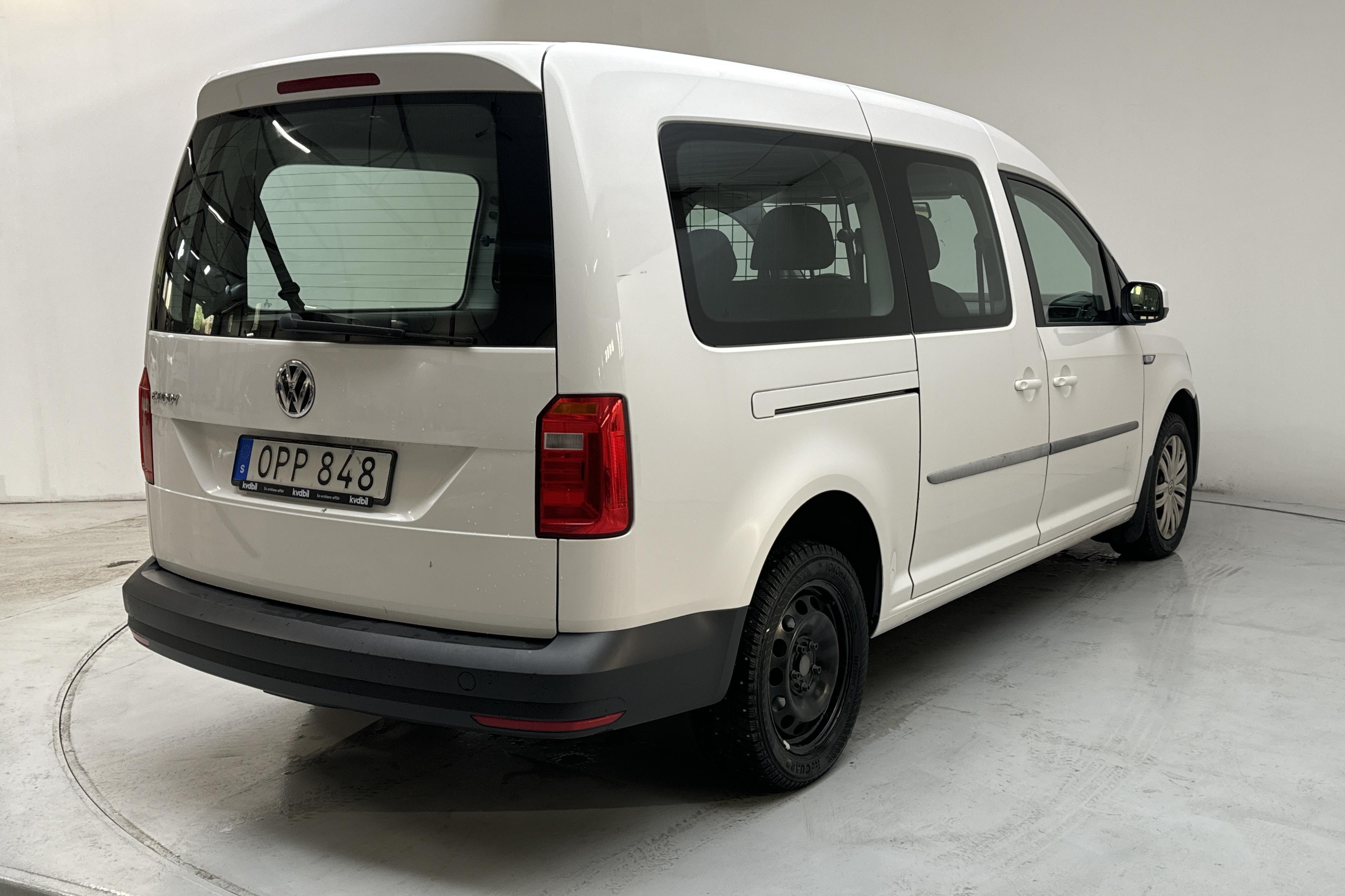 VW Caddy Maxi Life 2.0 TDI (102hk) - 14 657 mil - Automat - vit - 2019