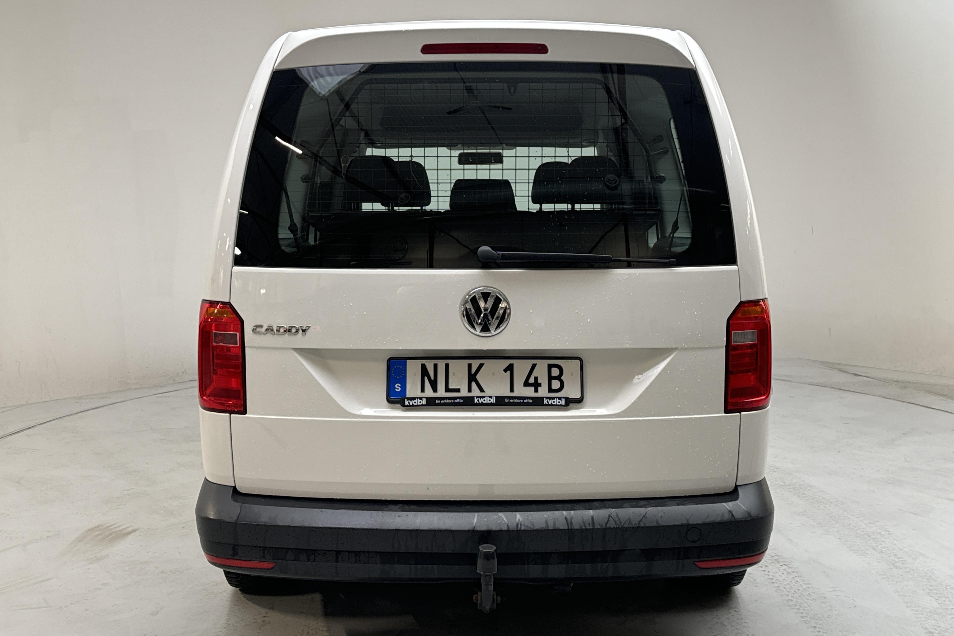 VW Caddy 2.0 TDI Maxi Life (102hk) - 72 900 km - Automaattinen - valkoinen - 2019