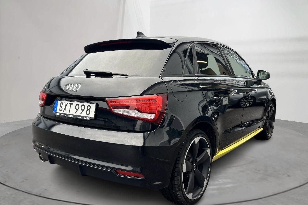 Audi A1 1.4 TDI Sportback (90hk) - 8 102 mil - Manuell - svart - 2015