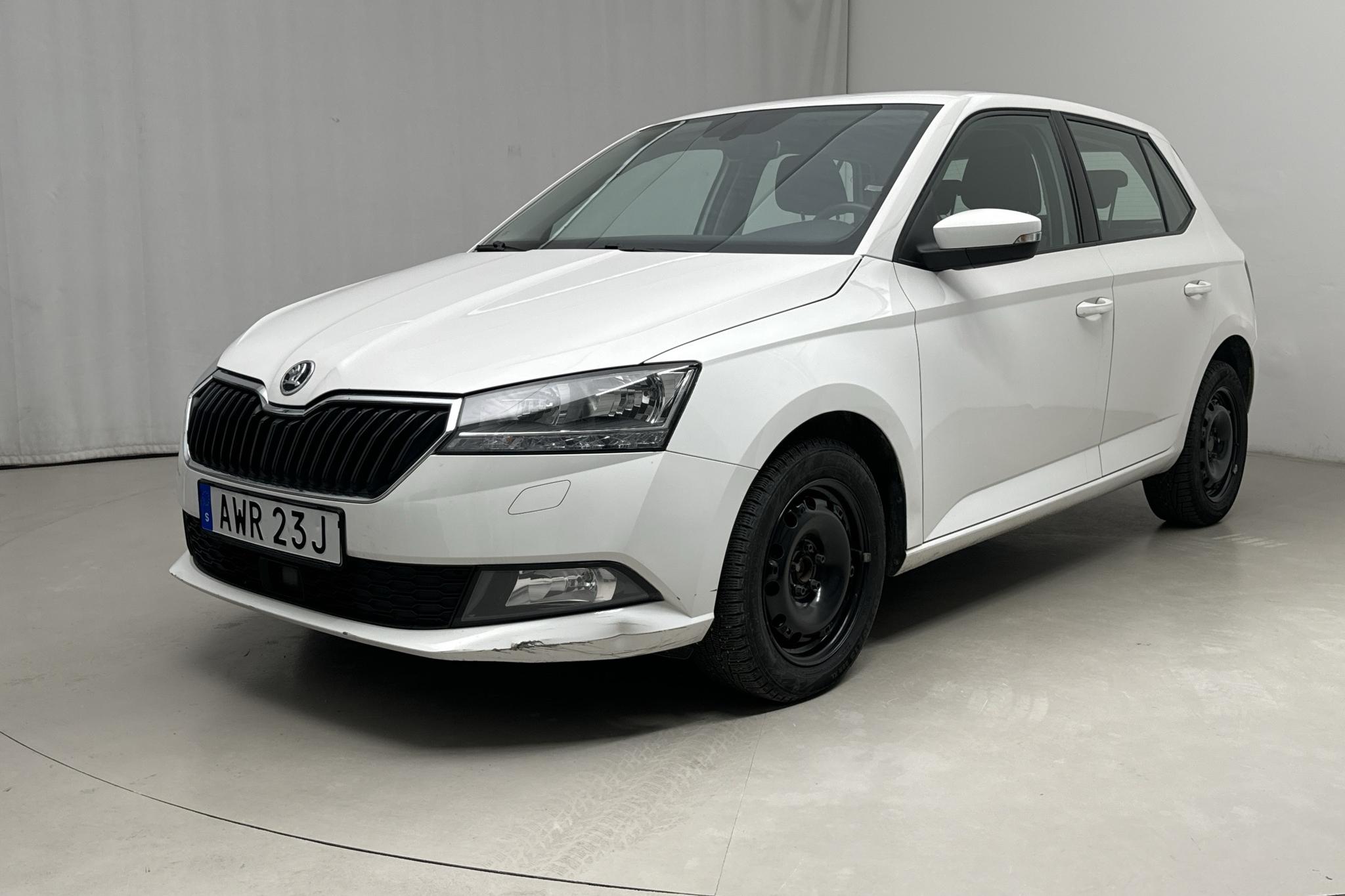 Skoda Fabia 1.0 TSI 5dr (95hk) - 9 643 mil - Automat - vit - 2021