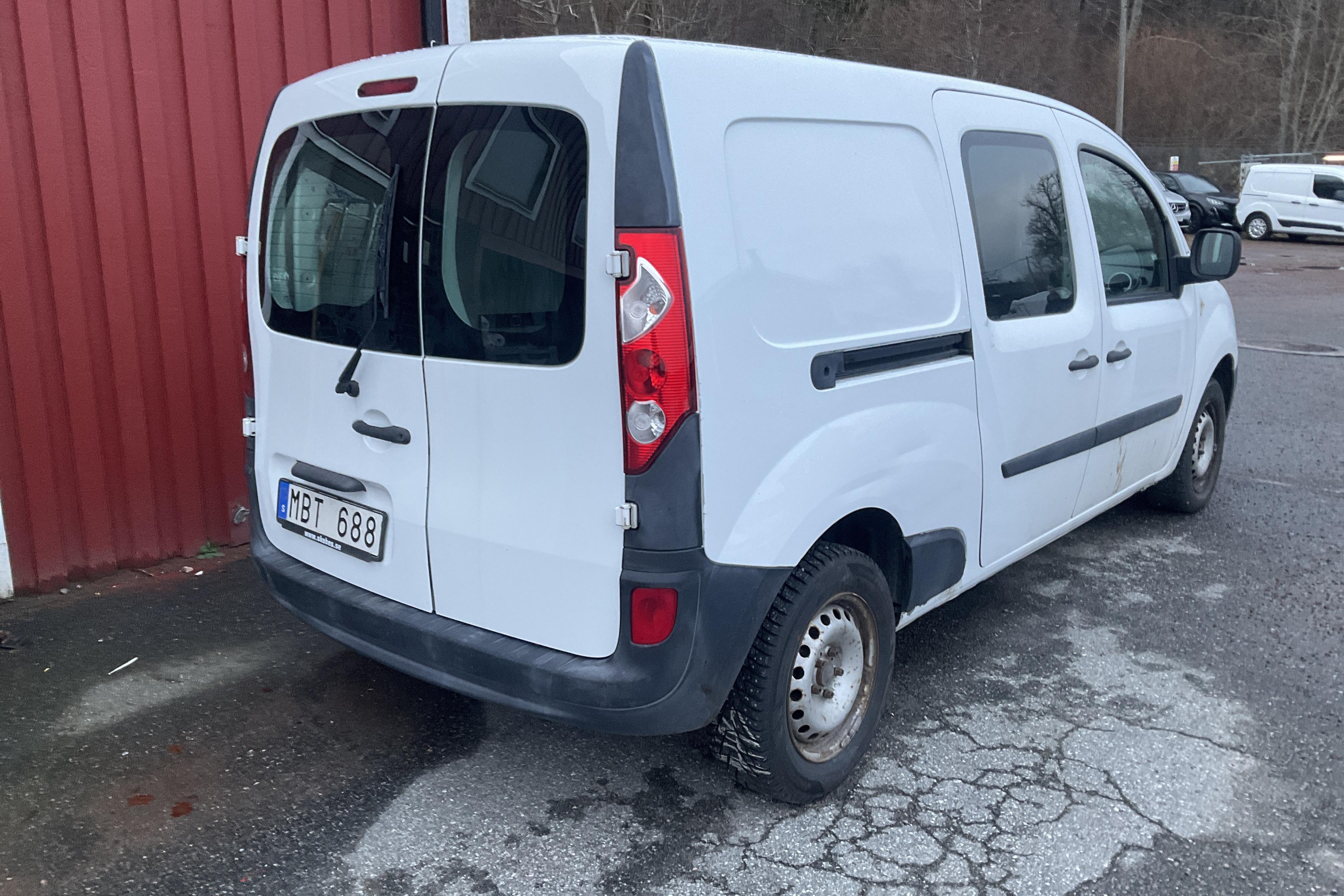 Renault Kangoo Express II 1.5 dCi Maxi Skåp (90hk) - 98 390 km - Käsitsi - valge - 2012