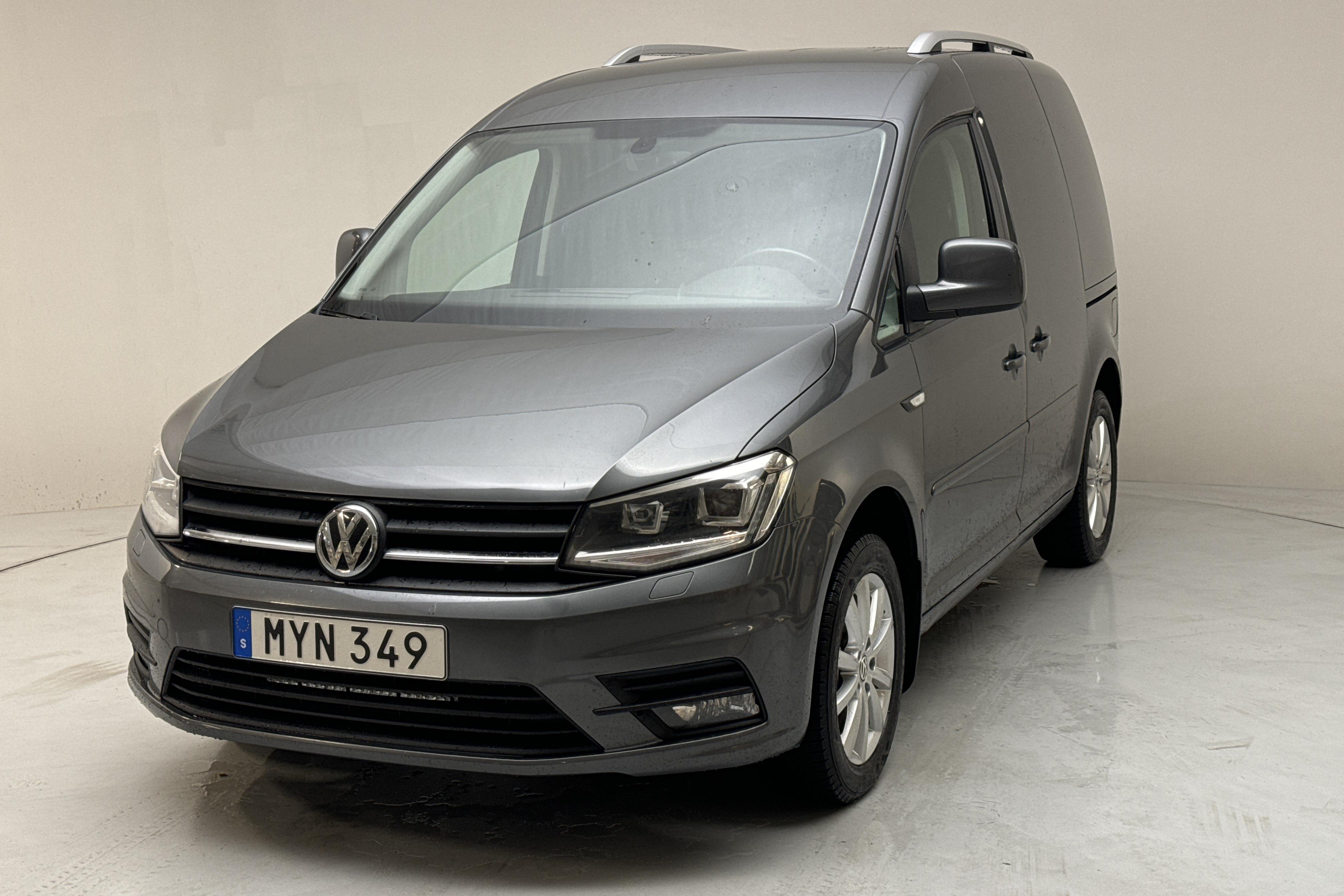 VW Caddy 2.0 TDI Skåp 4MOTION (150hk) - 14 129 mil - Manuell - Light Grey - 2016