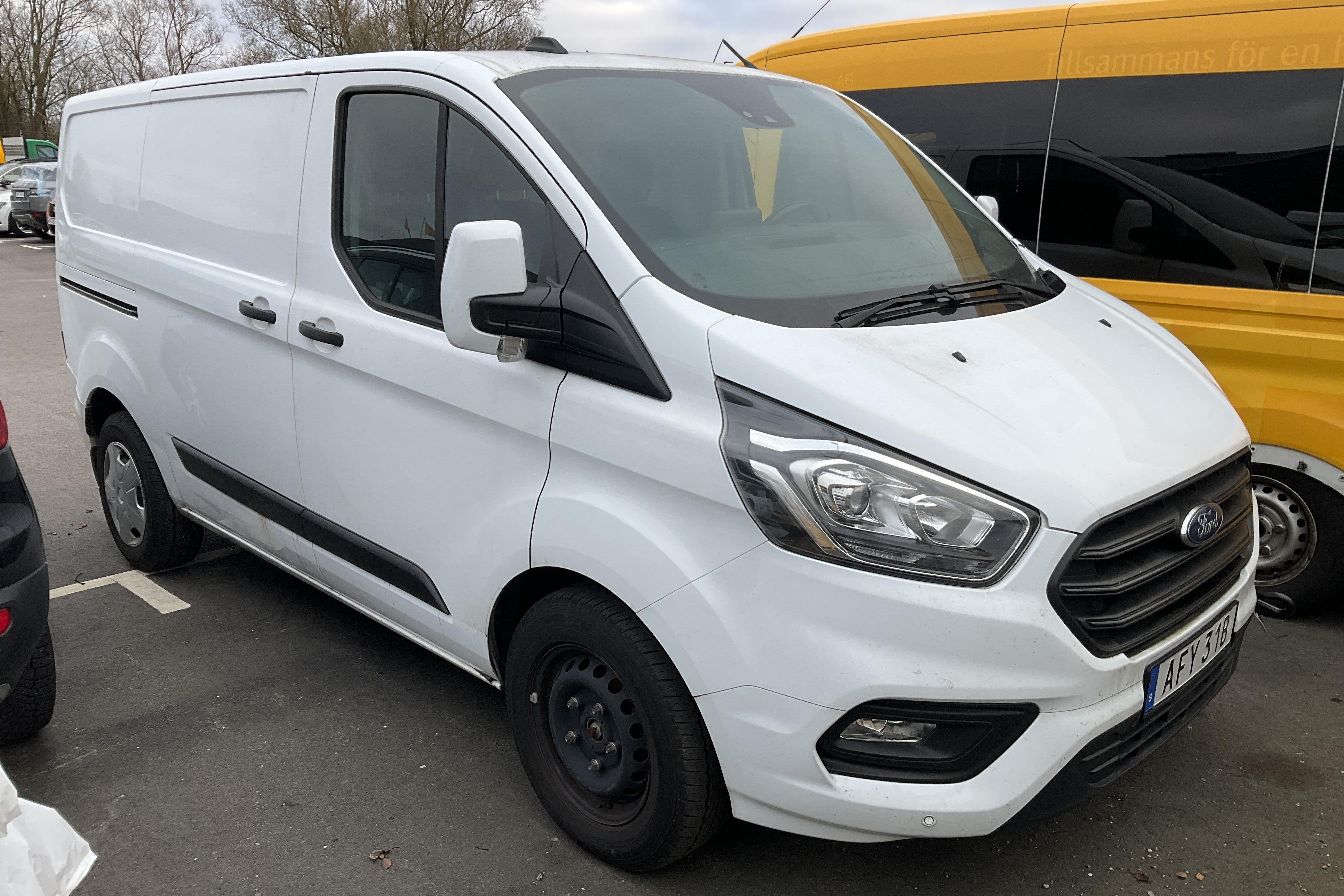 Ford Transit Custom 340 PHEV (120hk) - 12 667 mil - Automat - vit - 2020