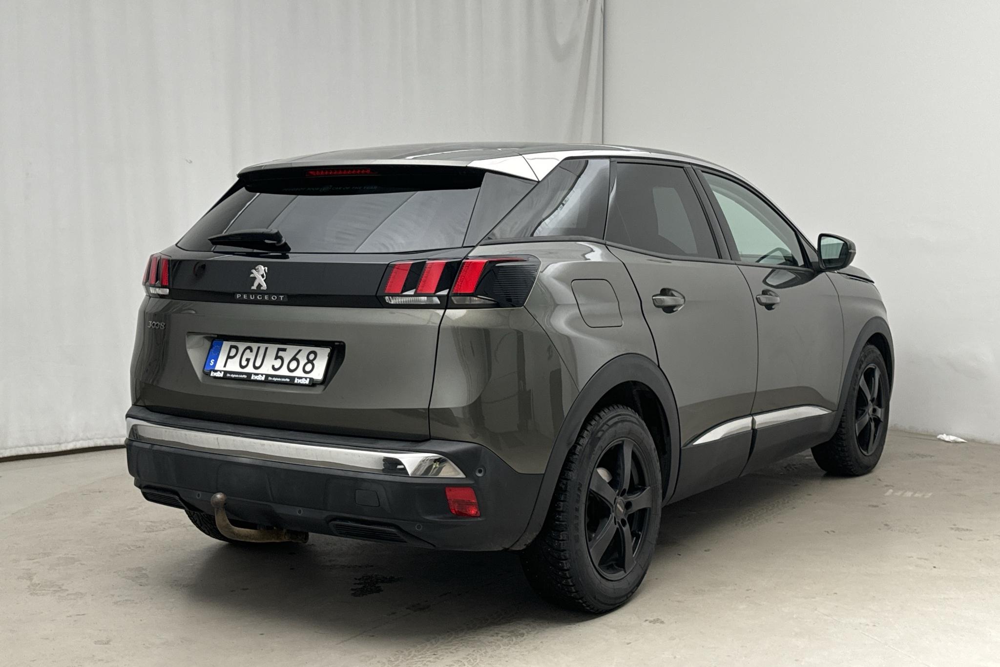 Peugeot 3008 1.6 BlueHDi (120hk) - 108 350 km - Manualna - szary - 2017