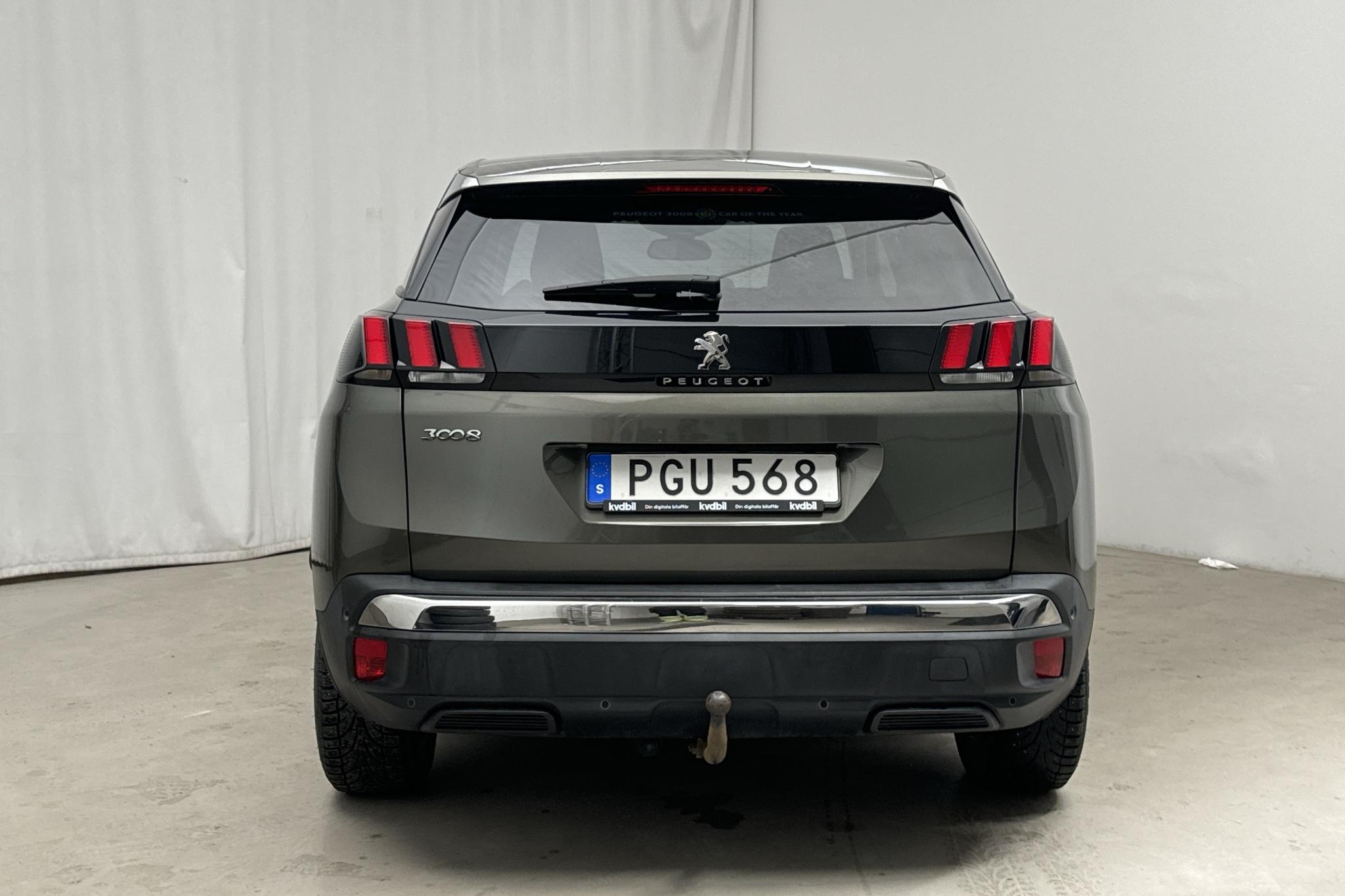 Peugeot 3008 1.6 BlueHDi (120hk) - 108 350 km - Manualna - szary - 2017