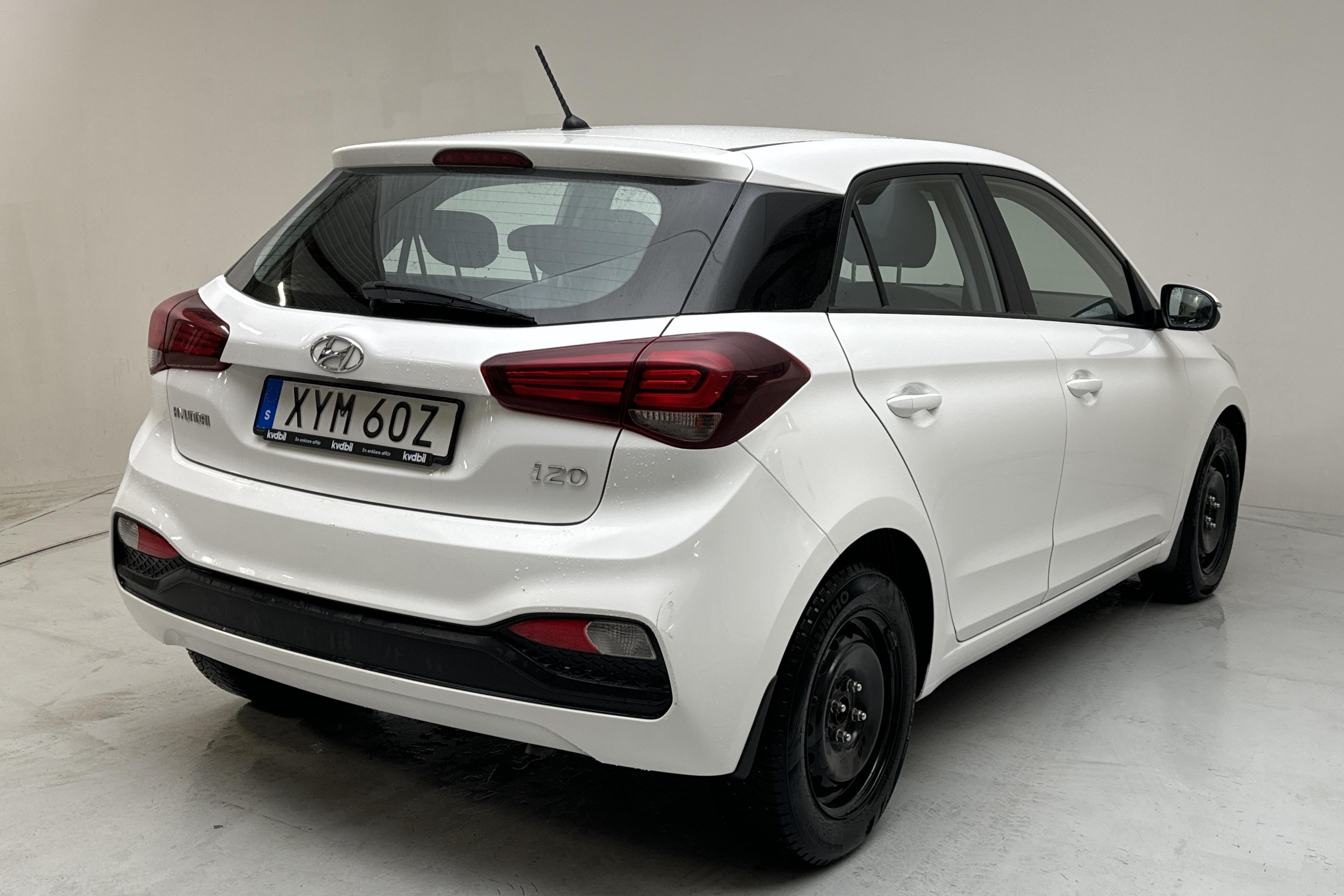 Hyundai i20 1.0 T-GDi (100hk) - 44 890 km - Automatic - white - 2020