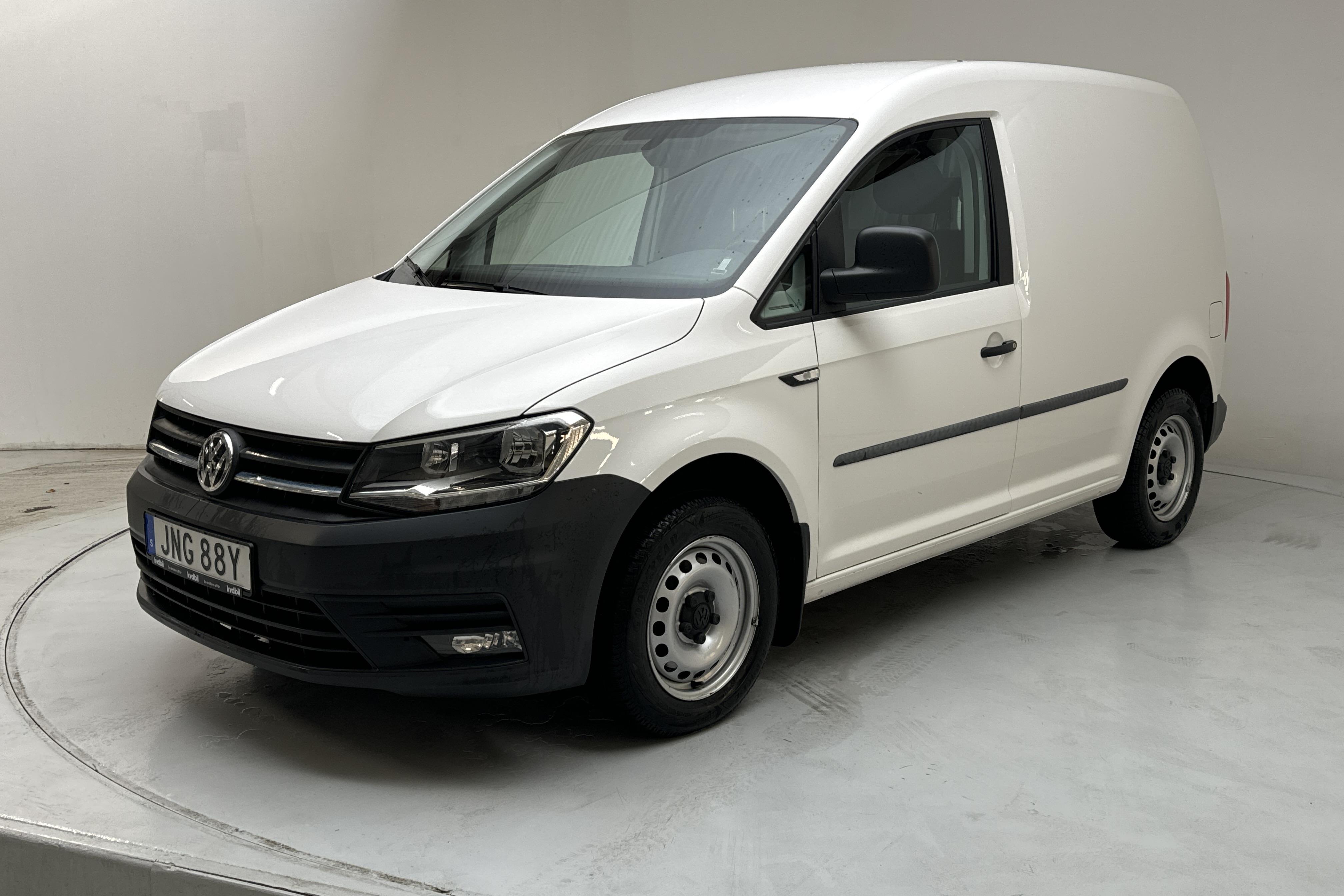 VW Caddy 2.0 TDI Skåp (75hk) - 71 700 km - Manuaalinen - valkoinen - 2020