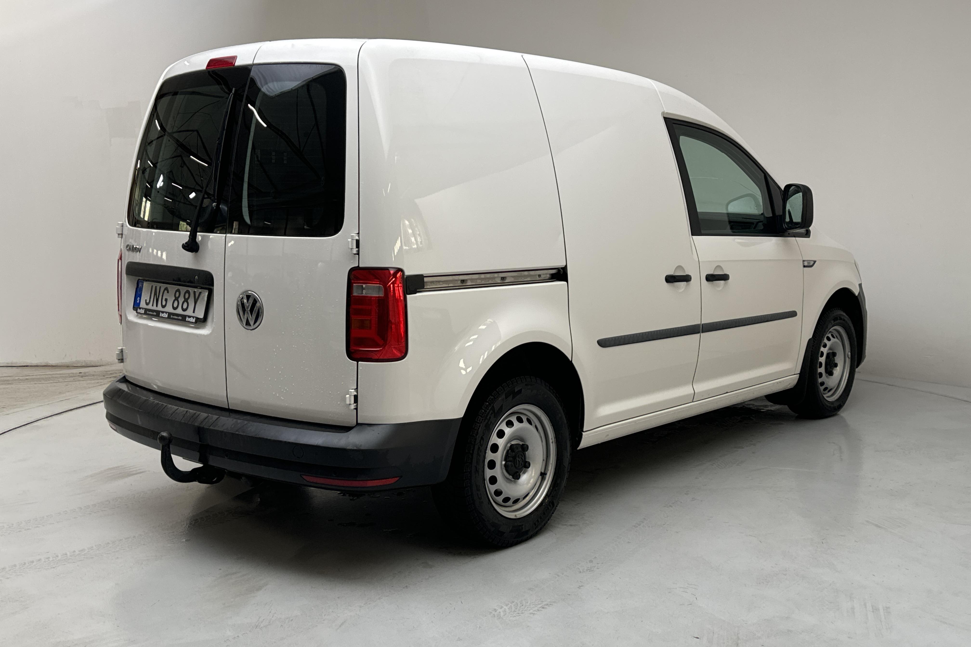 VW Caddy 2.0 TDI Skåp (75hk) - 71 700 km - Manuaalinen - valkoinen - 2020