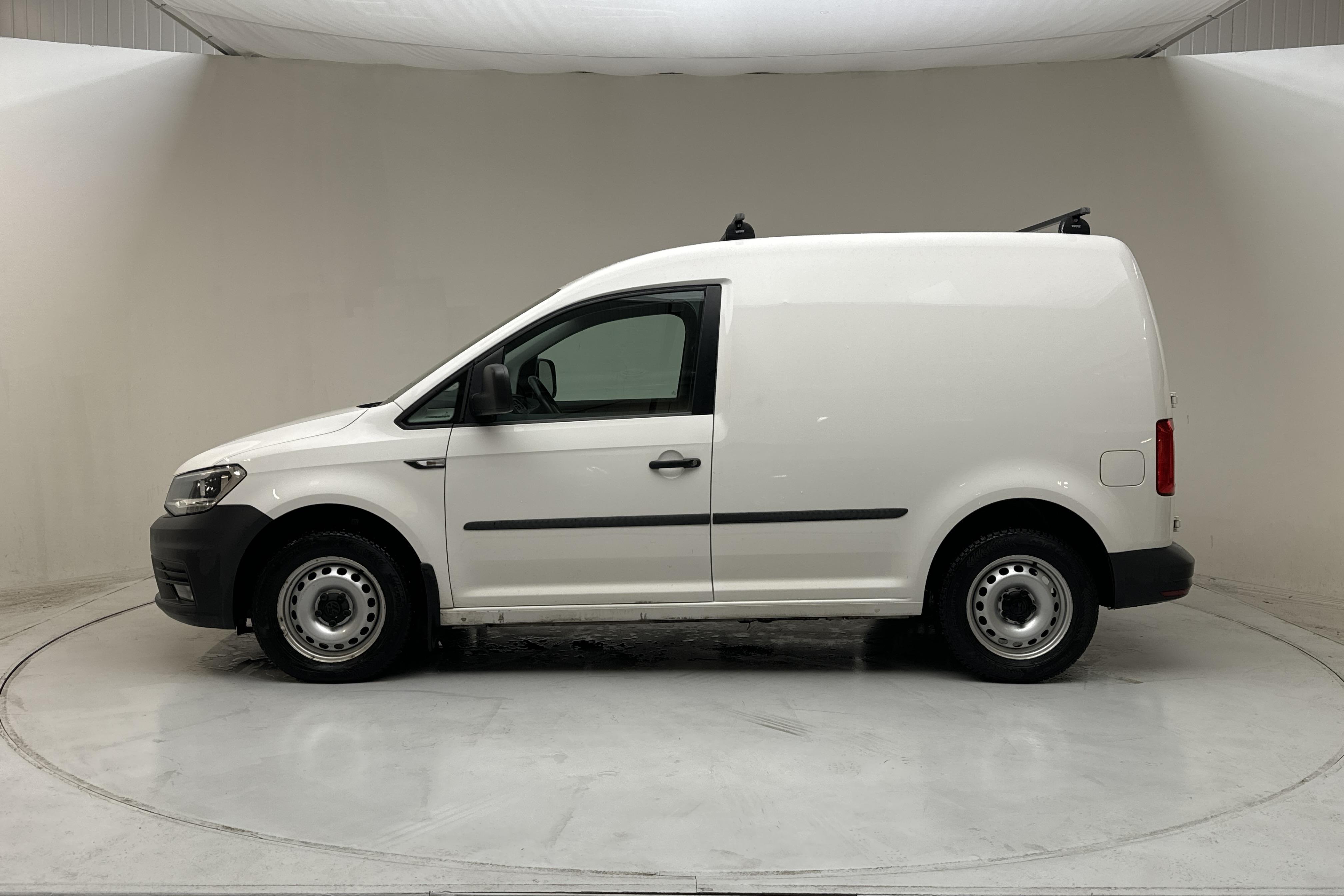 VW Caddy 2.0 TDI Skåp (75hk) - 65 910 km - Käsitsi - valge - 2020