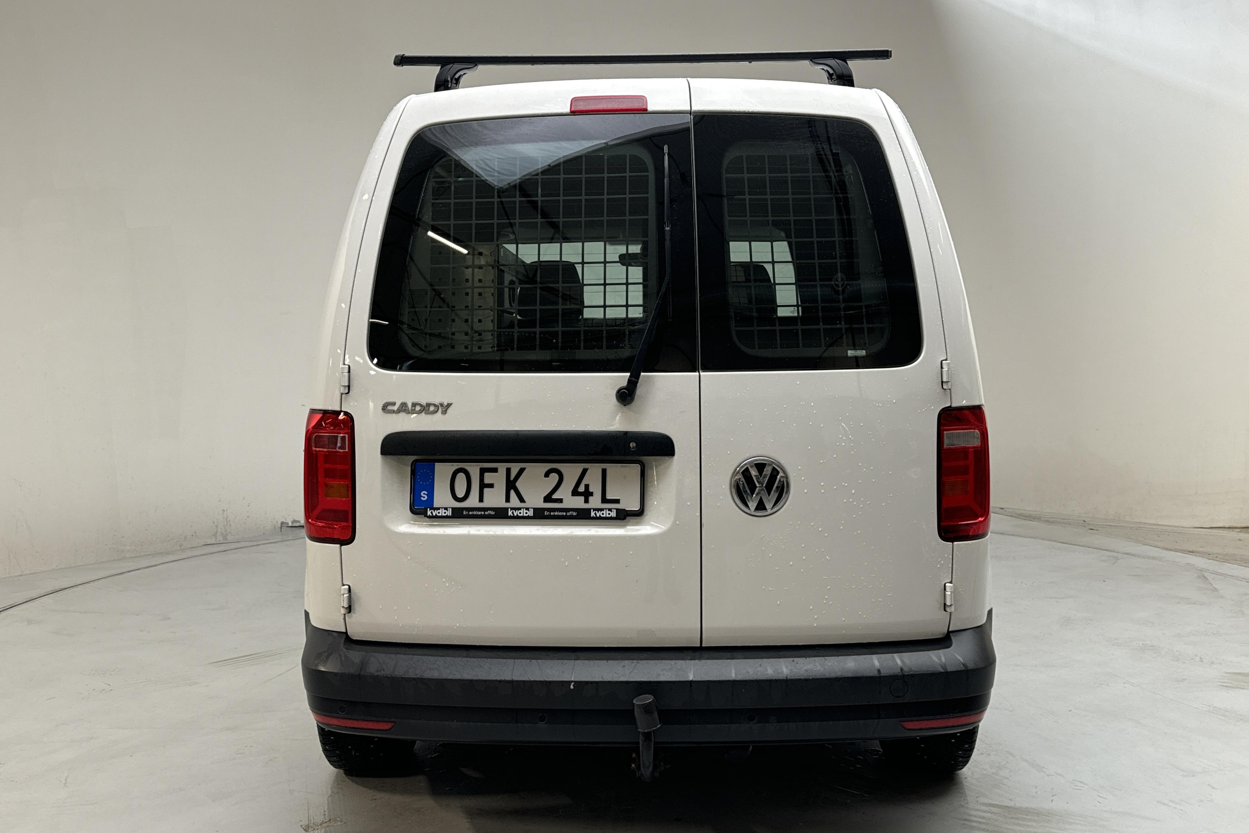 VW Caddy 2.0 TDI Skåp (75hk) - 65 910 km - Käsitsi - valge - 2020