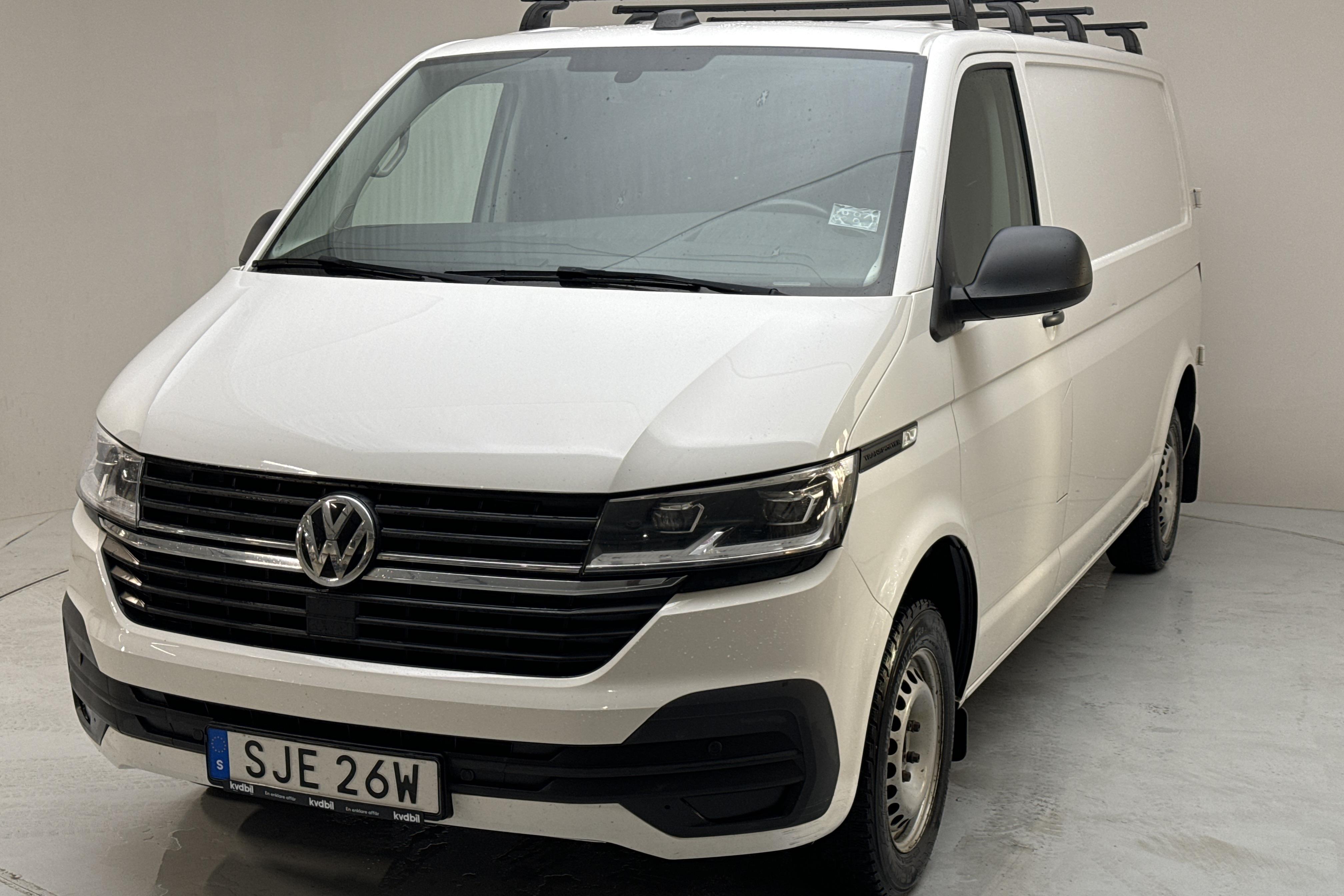 VW Transporter T6.1 Skåp TDI (110hk) - 14 906 mil - Manuell - vit - 2020