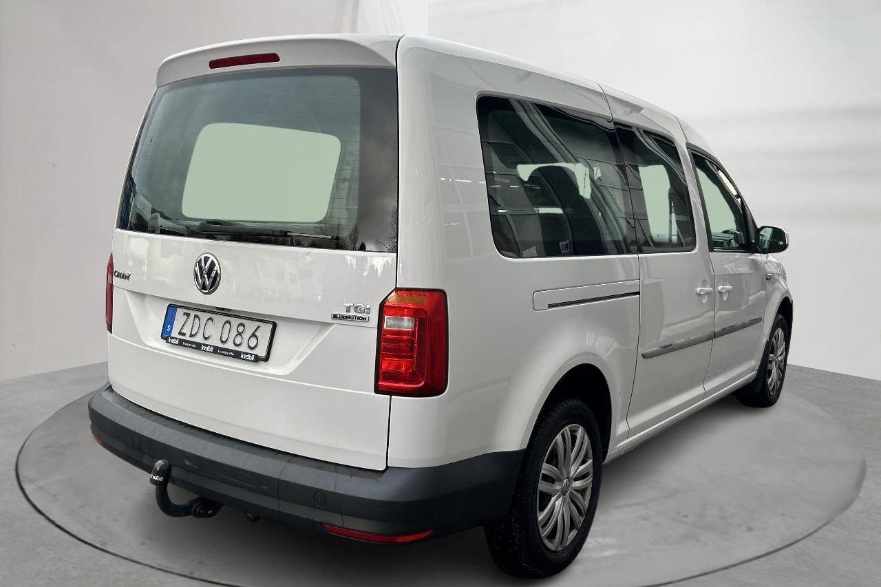 VW Caddy Maxi Life 1.4 TGI (110hk) - 20 014 mil - Automat - vit - 2018