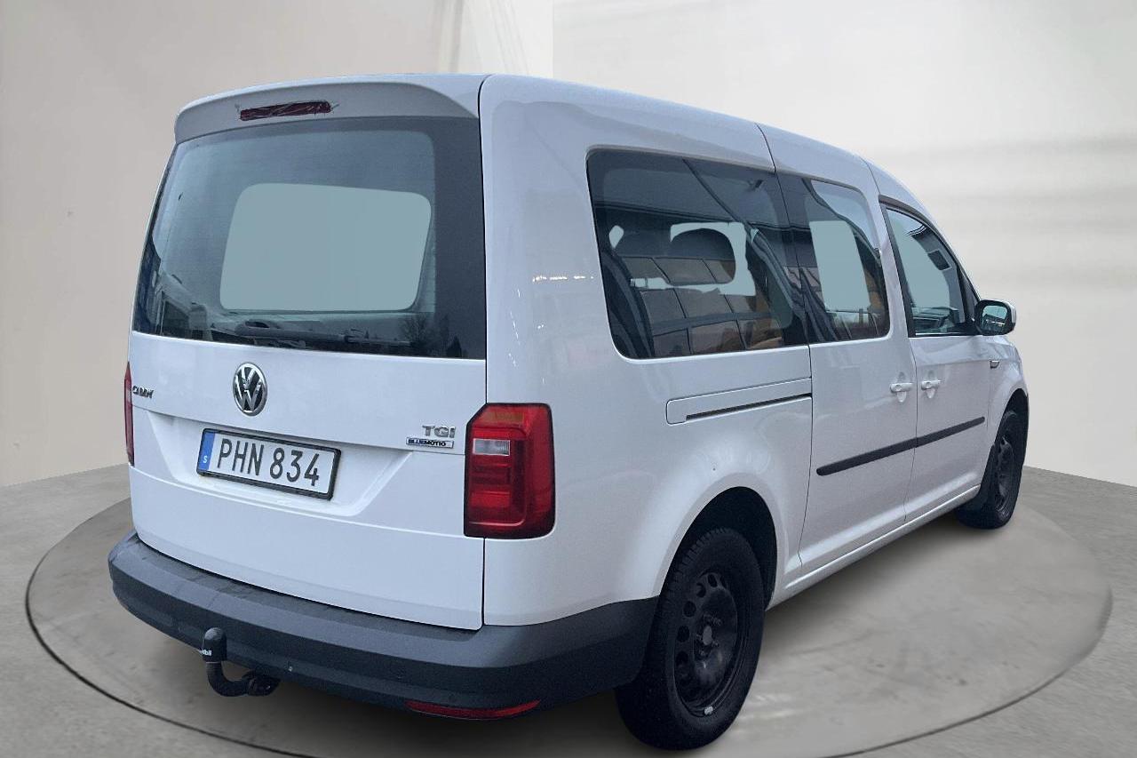 VW Caddy Maxi Life 1.4 TGI (110hk) - 24 478 mil - Automat - vit - 2017