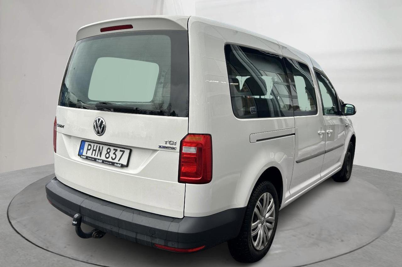 VW Caddy Maxi Life 1.4 TGI (110hk) - 22 429 mil - Automat - vit - 2017