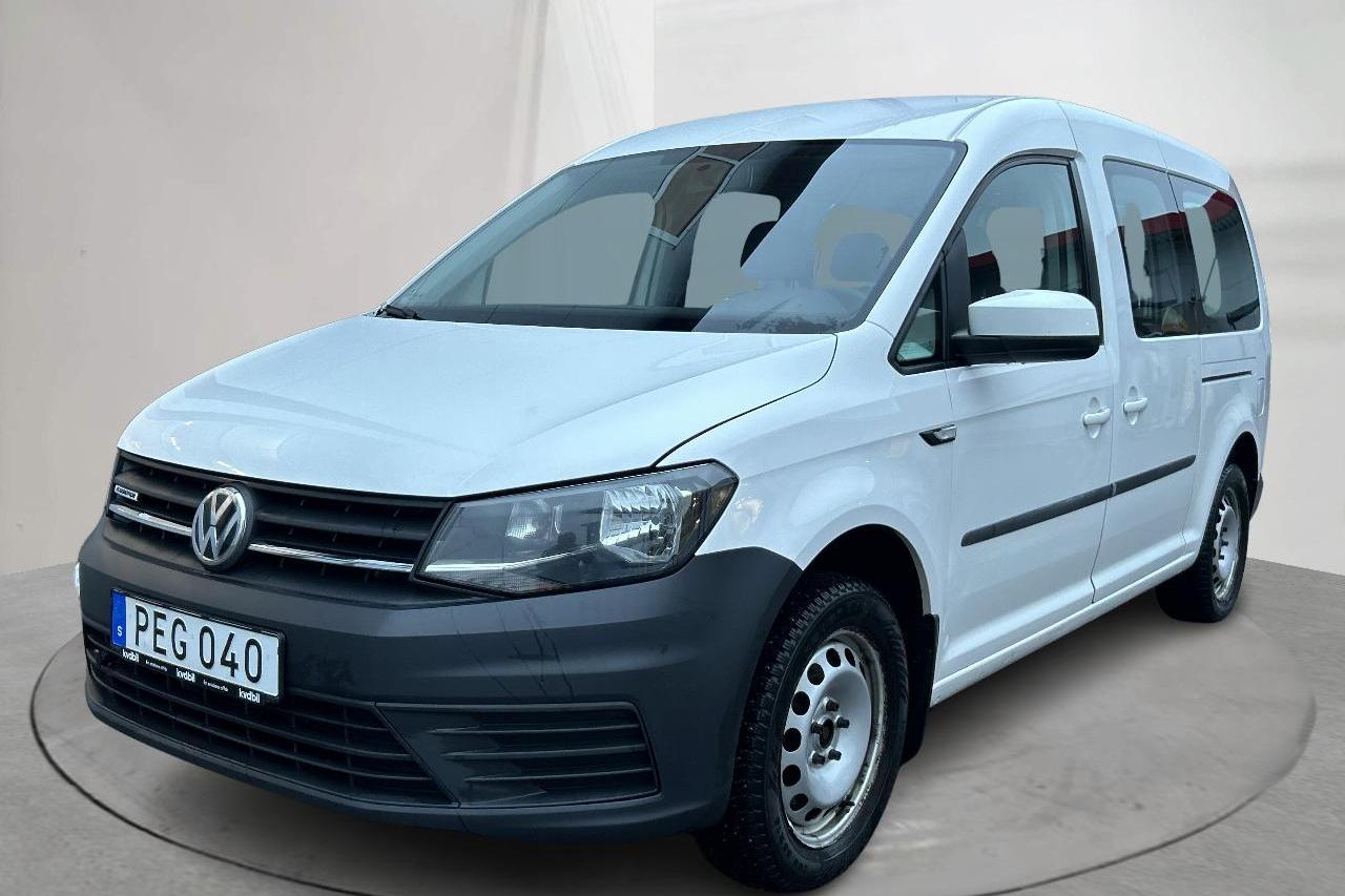 VW Caddy Maxi Life 1.4 TGI (110hk) - 21 767 mil - Automat - vit - 2017