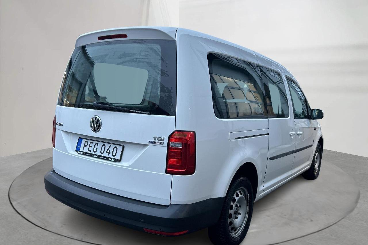 VW Caddy Maxi Life 1.4 TGI (110hk) - 21 767 mil - Automat - vit - 2017