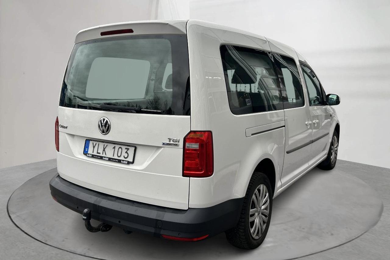 VW Caddy Maxi Life 1.4 TGI (110hk) - 187 720 km - Automatic - white - 2017