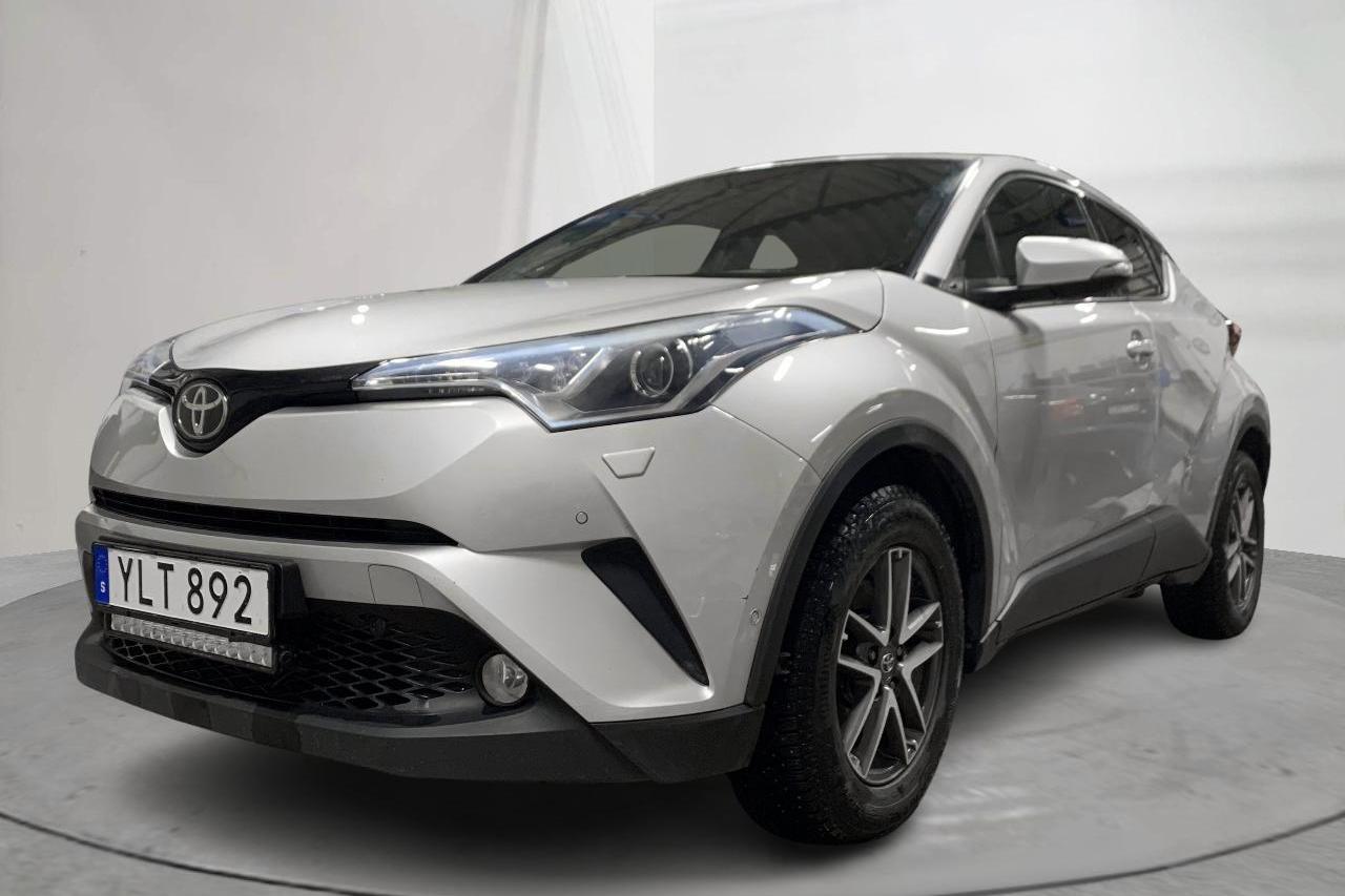 Toyota C-HR 1.2T AWD (116hk) - 123 930 km - Automatyczna - srebro - 2017