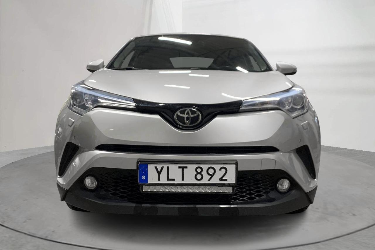 Toyota C-HR 1.2T AWD (116hk) - 123 930 km - Automatyczna - srebro - 2017