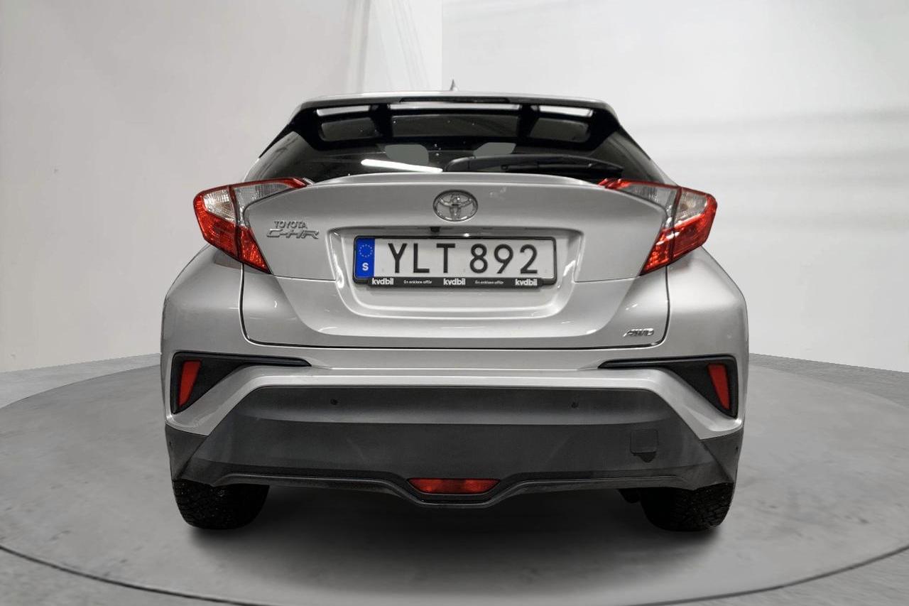 Toyota C-HR 1.2T AWD (116hk) - 123 930 km - Automatyczna - srebro - 2017