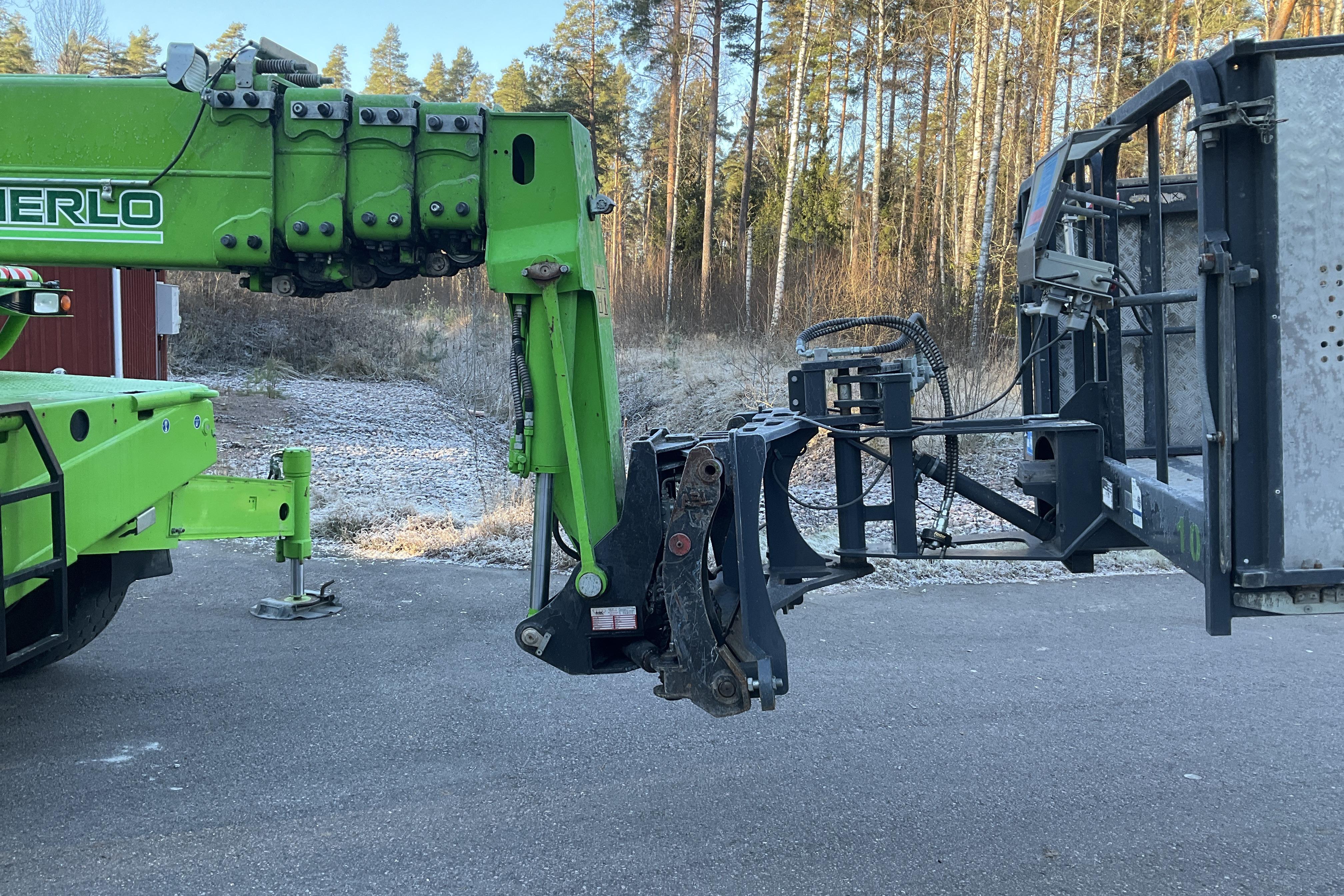 Merlo Roto 40.26 MCSS teleskoplastare personkorg , gafflar och kranarm -  - 2018