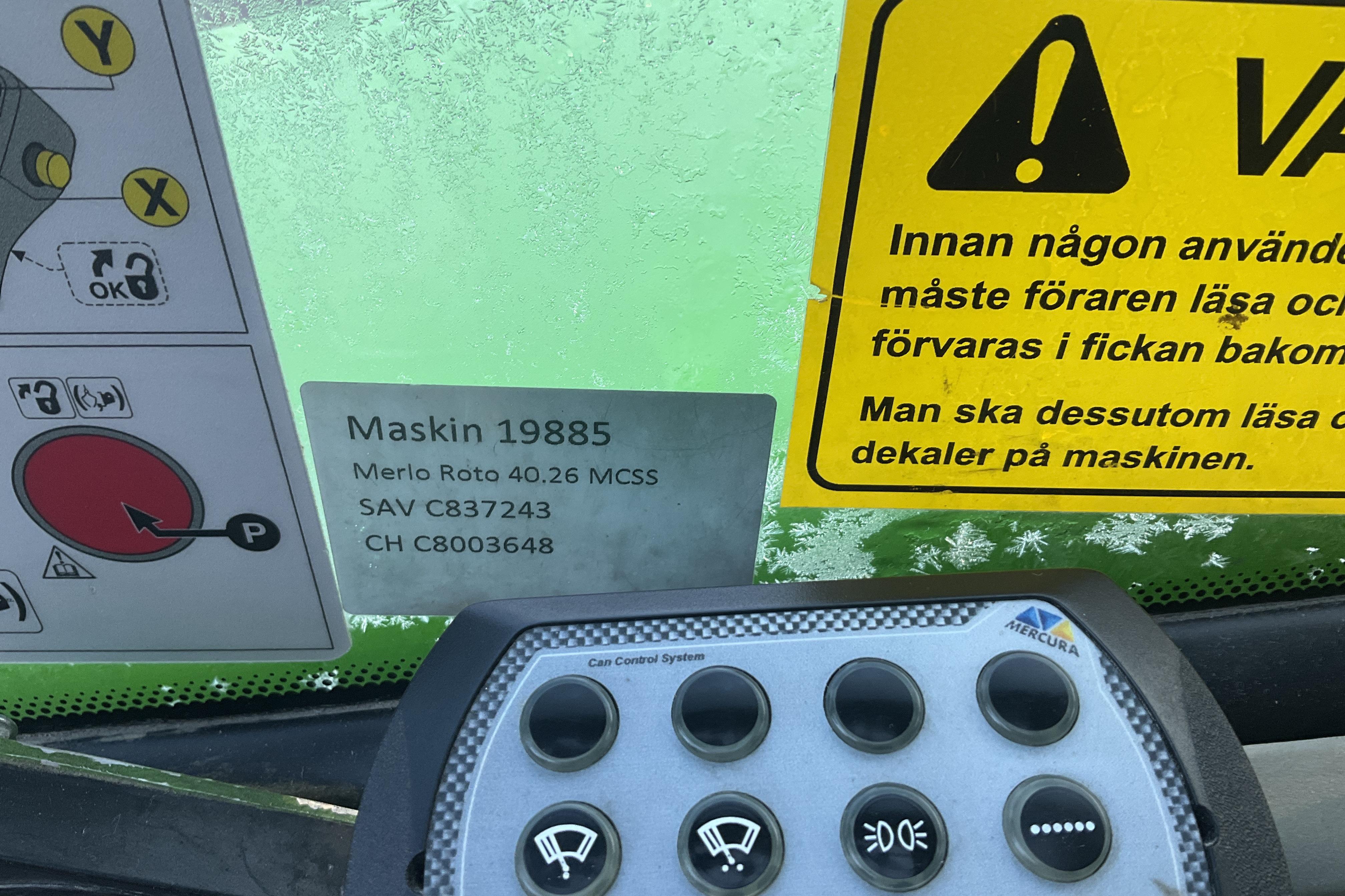 Merlo Roto 40.26 MCSS teleskoplastare personkorg , gafflar och kranarm -  - 2018