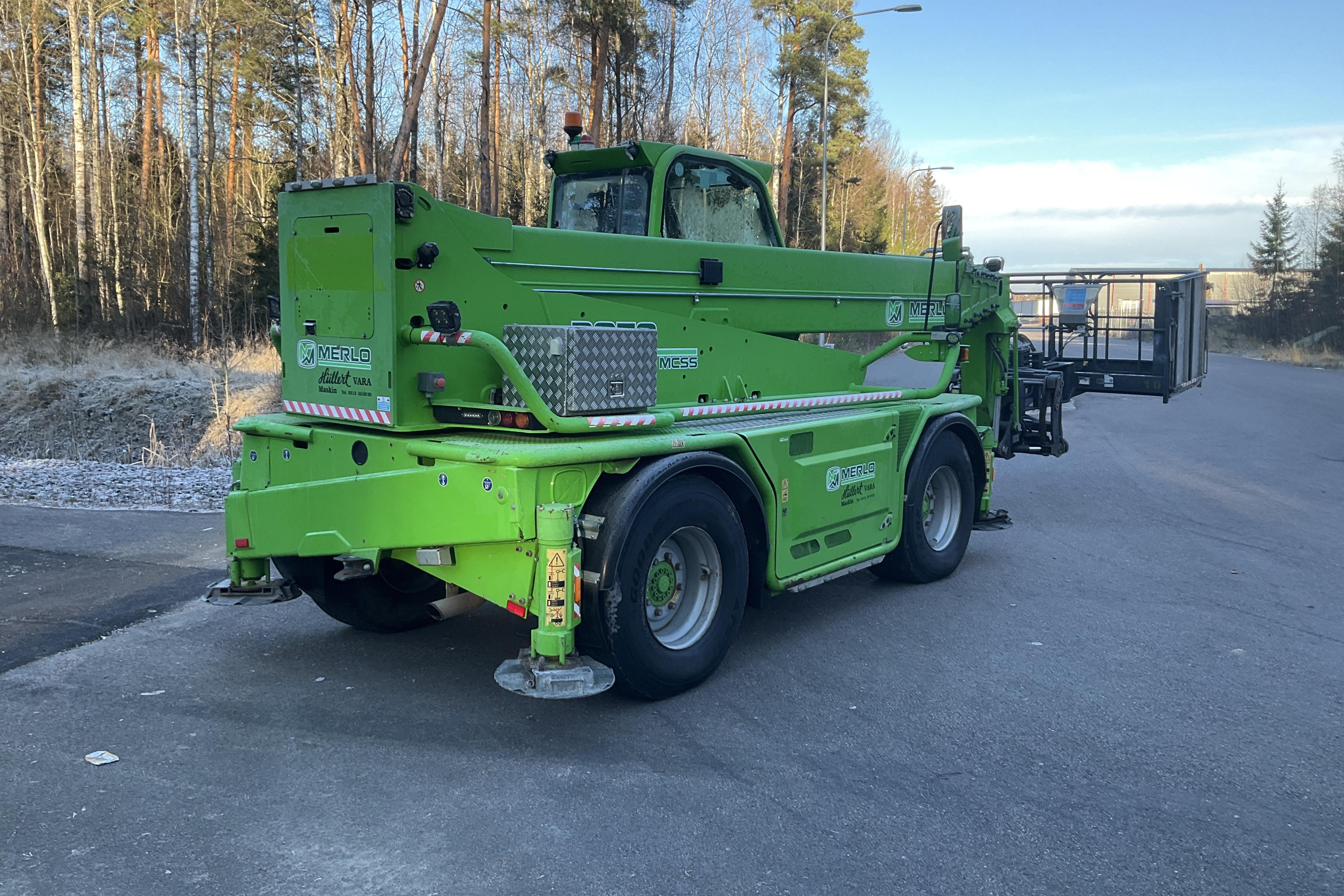 Merlo Roto 40.26 MCSS teleskoplastare personkorg , gafflar och kranarm -  - 2018