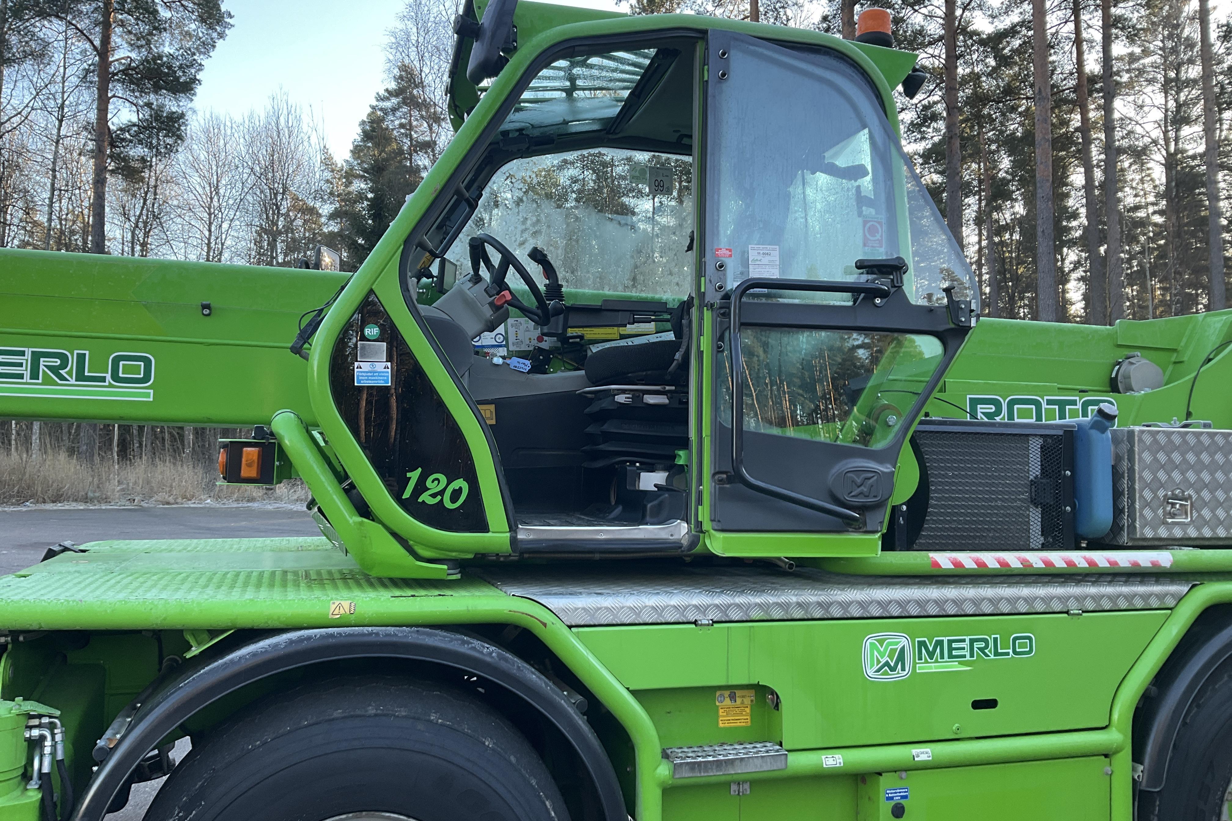 Merlo Roto 40.26 MCSS teleskoplastare personkorg , gafflar och kranarm -  - 2018